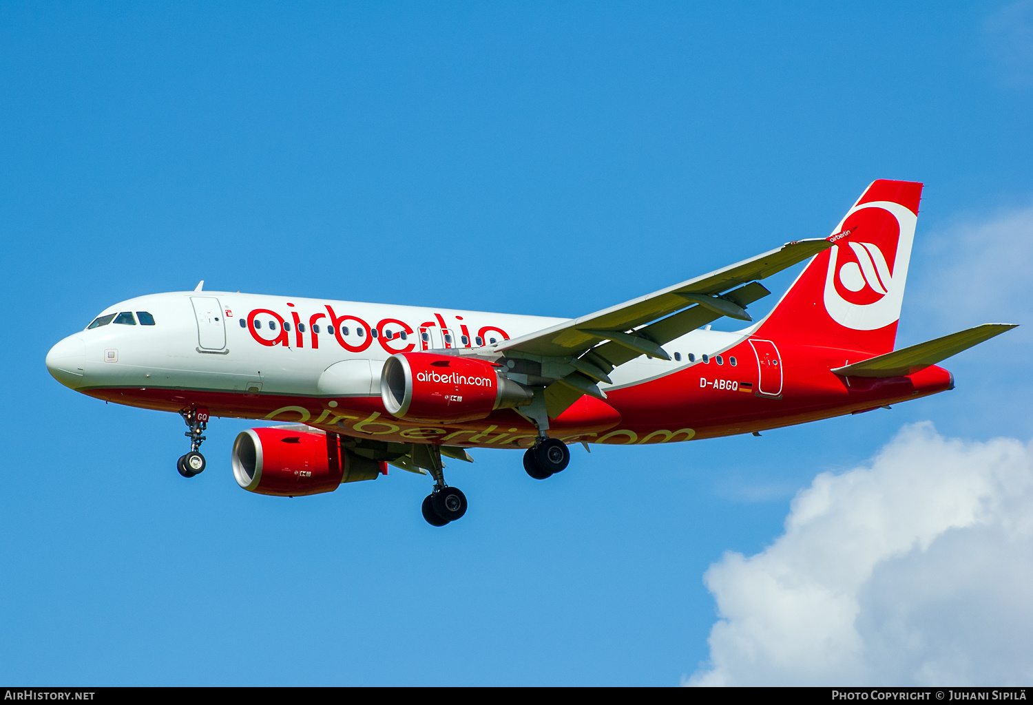 Aircraft Photo of D-ABGQ | Airbus A319-112 | Air Berlin | AirHistory.net #414576