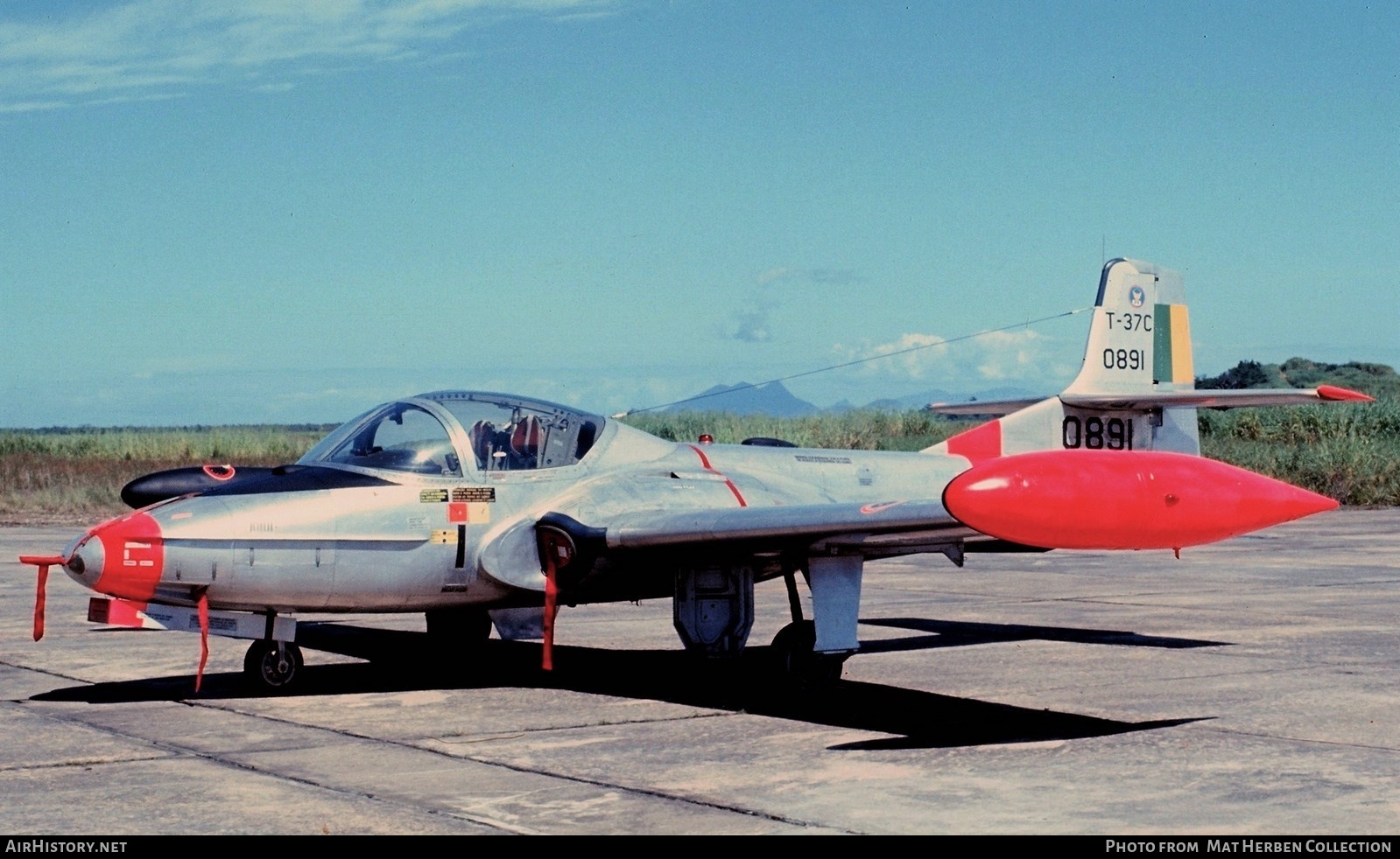 Aircraft Photo of 0891 | Cessna T-37C Tweety Bird | Brazil - Air Force | AirHistory.net #414584