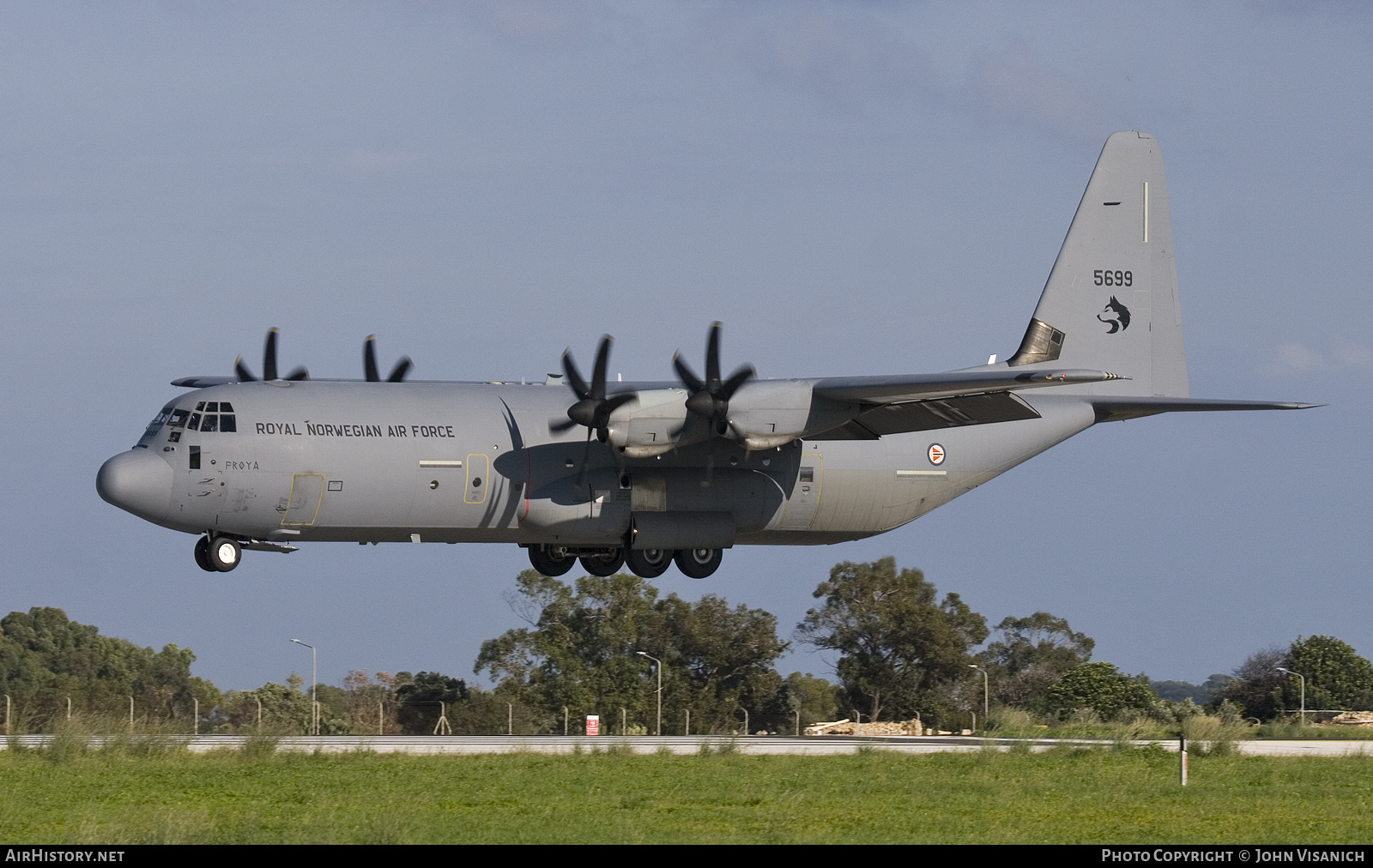 Aircraft Photo of 5699 | Lockheed Martin C-130J-30 Hercules | Norway - Air Force | AirHistory.net #414589