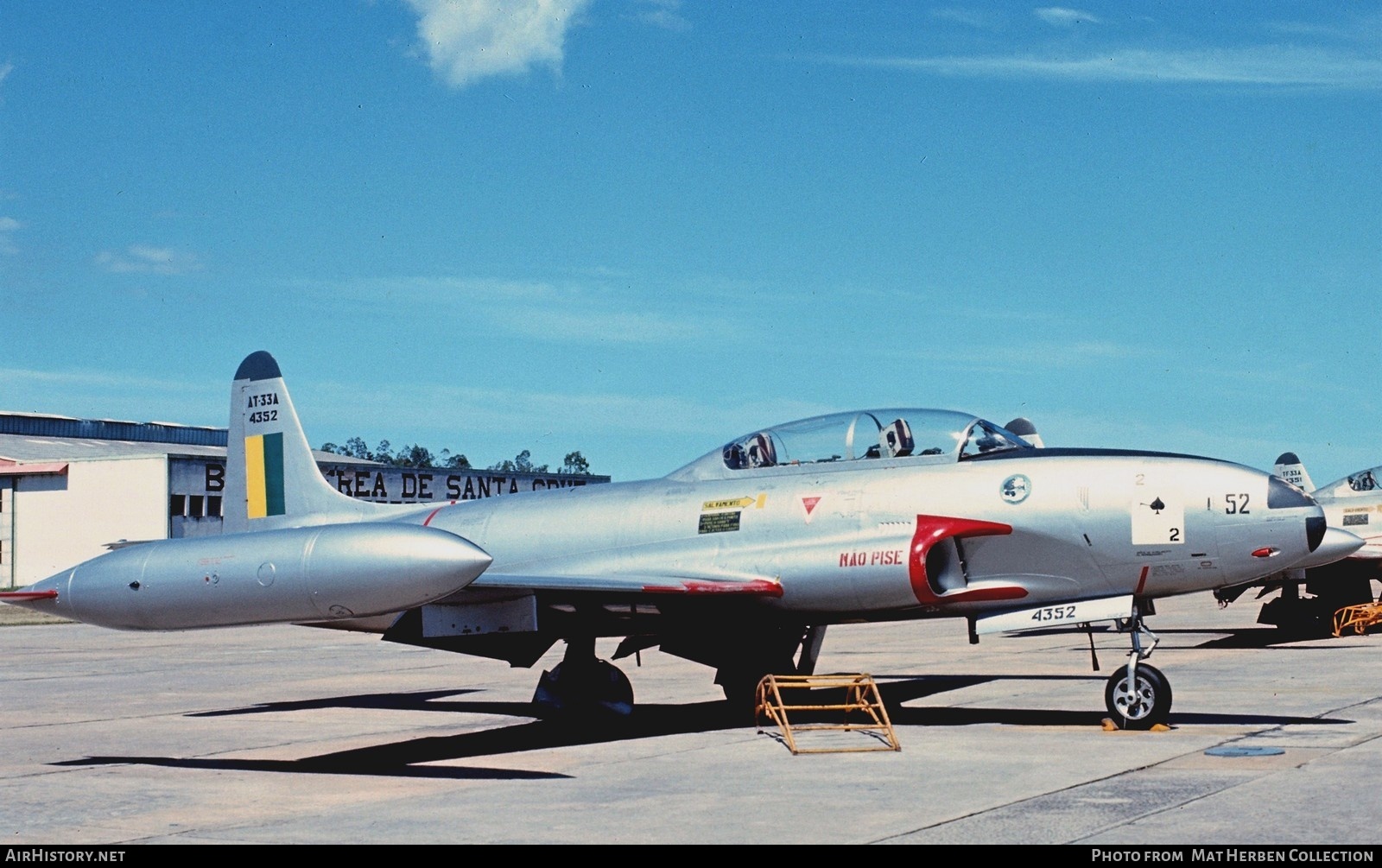 Aircraft Photo of 4352 | Lockheed AT-33A | Brazil - Air Force | AirHistory.net #414591