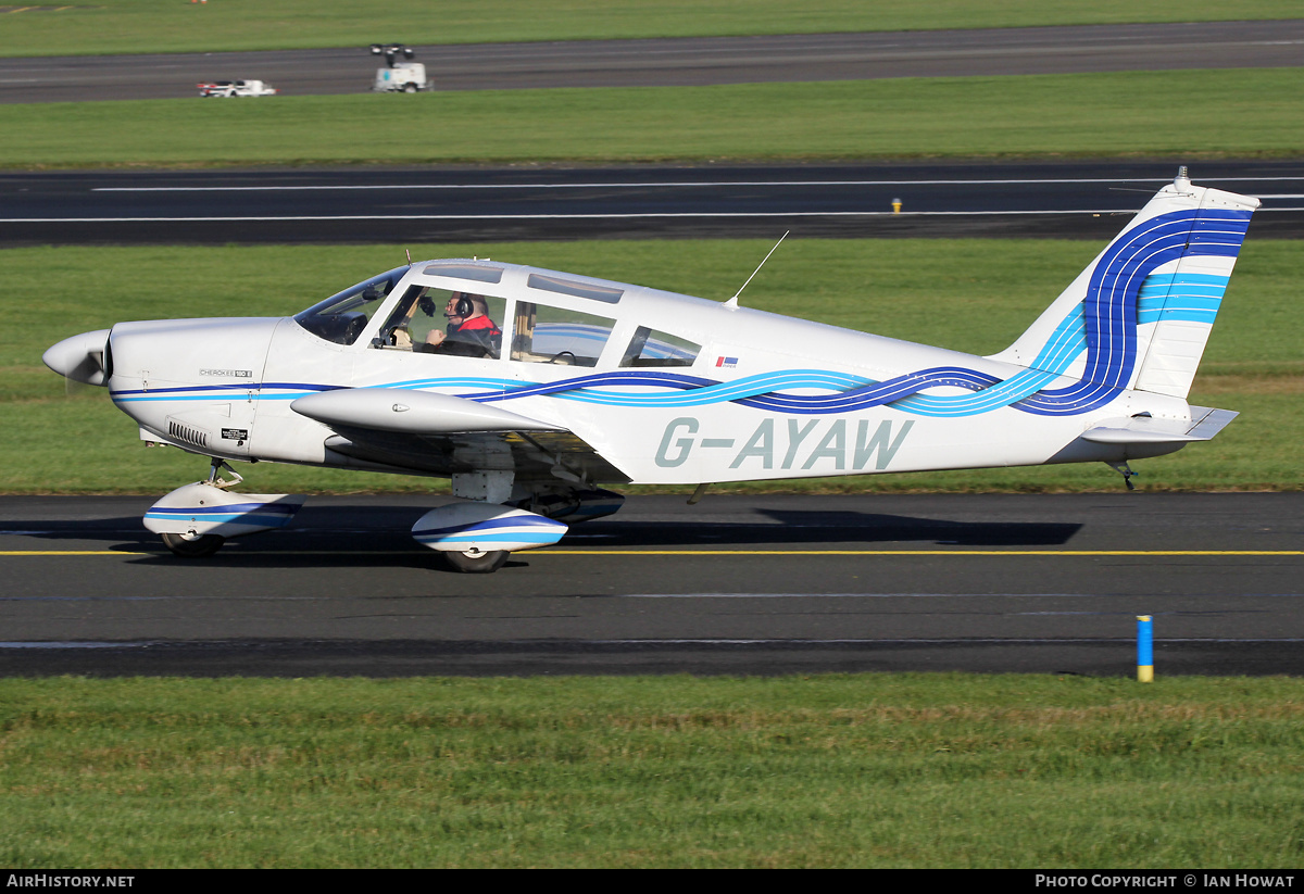 Aircraft Photo of G-AYAW | Piper PA-28-180 Cherokee E | AirHistory.net #414592