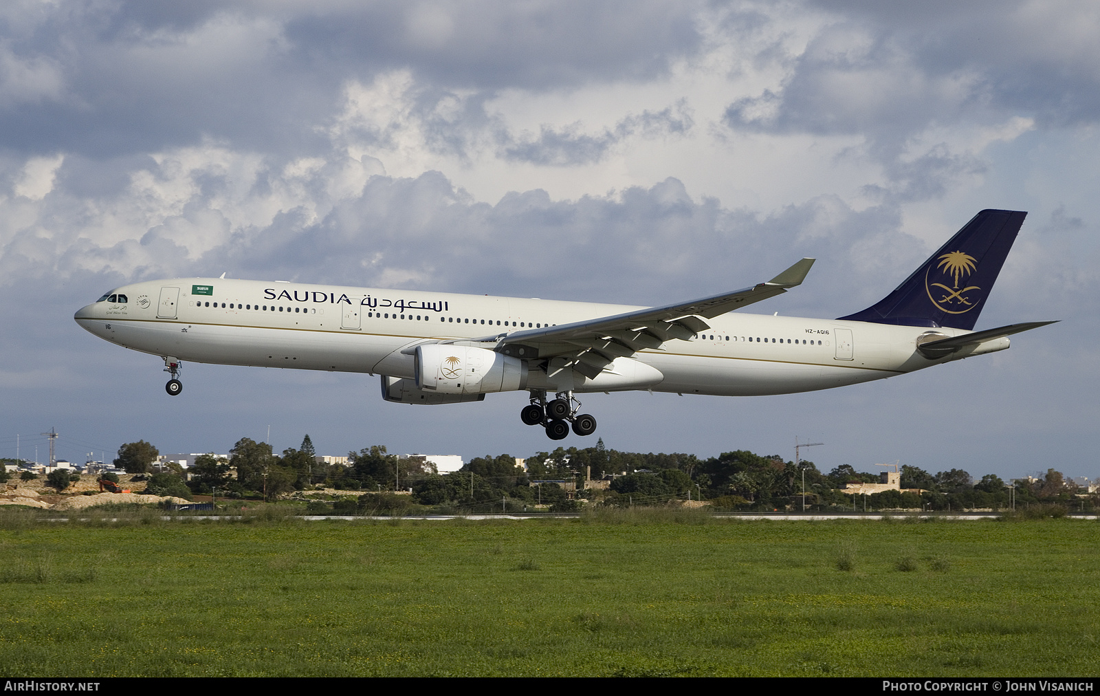 Aircraft Photo of HZ-AQ16 | Airbus A330-343 | Saudia - Saudi Arabian Airlines | AirHistory.net #414593