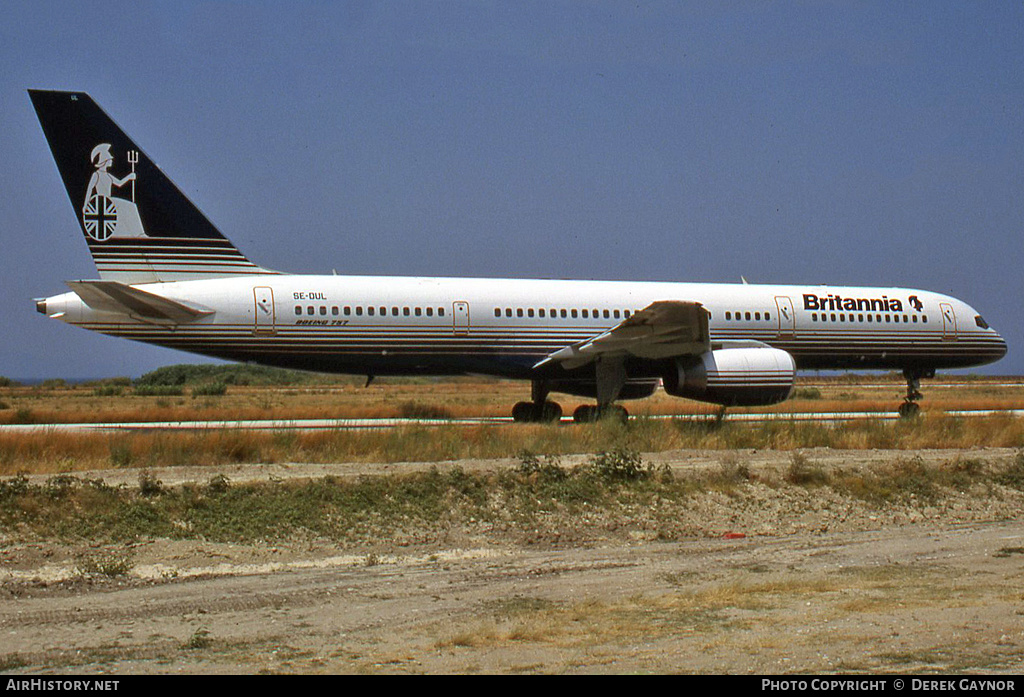 Aircraft Photo of SE-DUL | Boeing 757-2Y0 | Britannia Nordic | AirHistory.net #414597