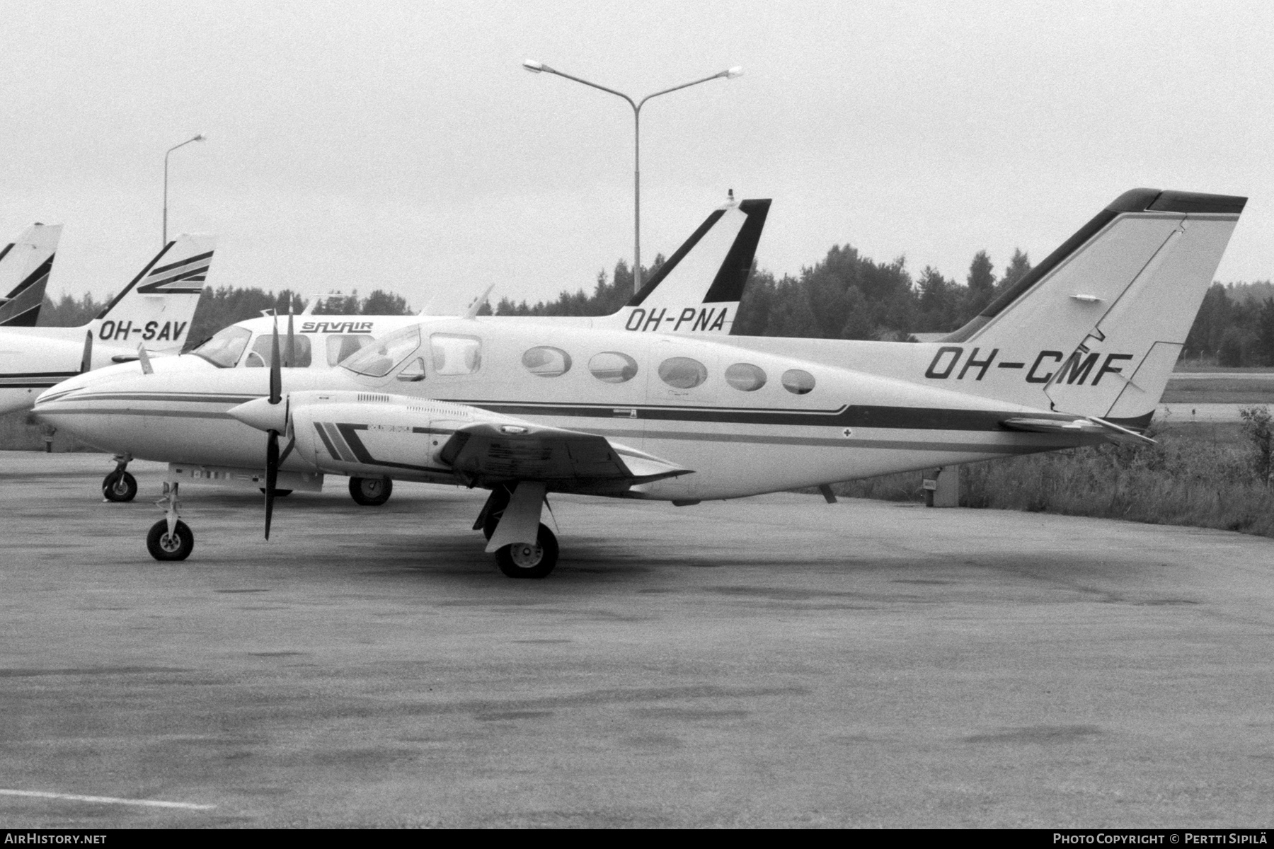 Aircraft Photo of OH-CMF | Cessna 421C Golden Eagle | AirHistory.net #414600