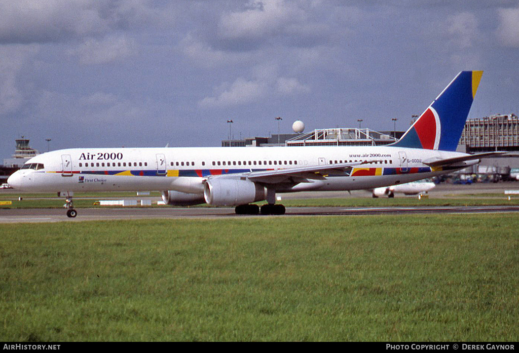 Aircraft Photo of G-OOOU | Boeing 757-2Y0 | Air 2000 | AirHistory.net #414611