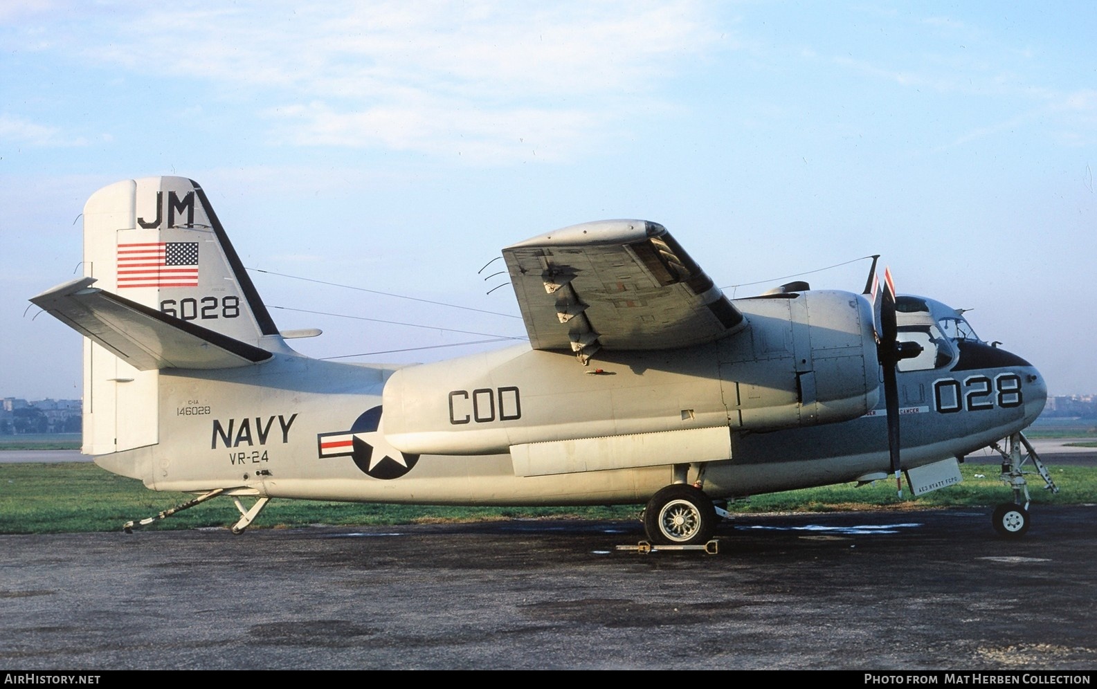 Aircraft Photo of 146028 | Grumman C-1A Trader (TF-1) | USA - Navy | AirHistory.net #414615