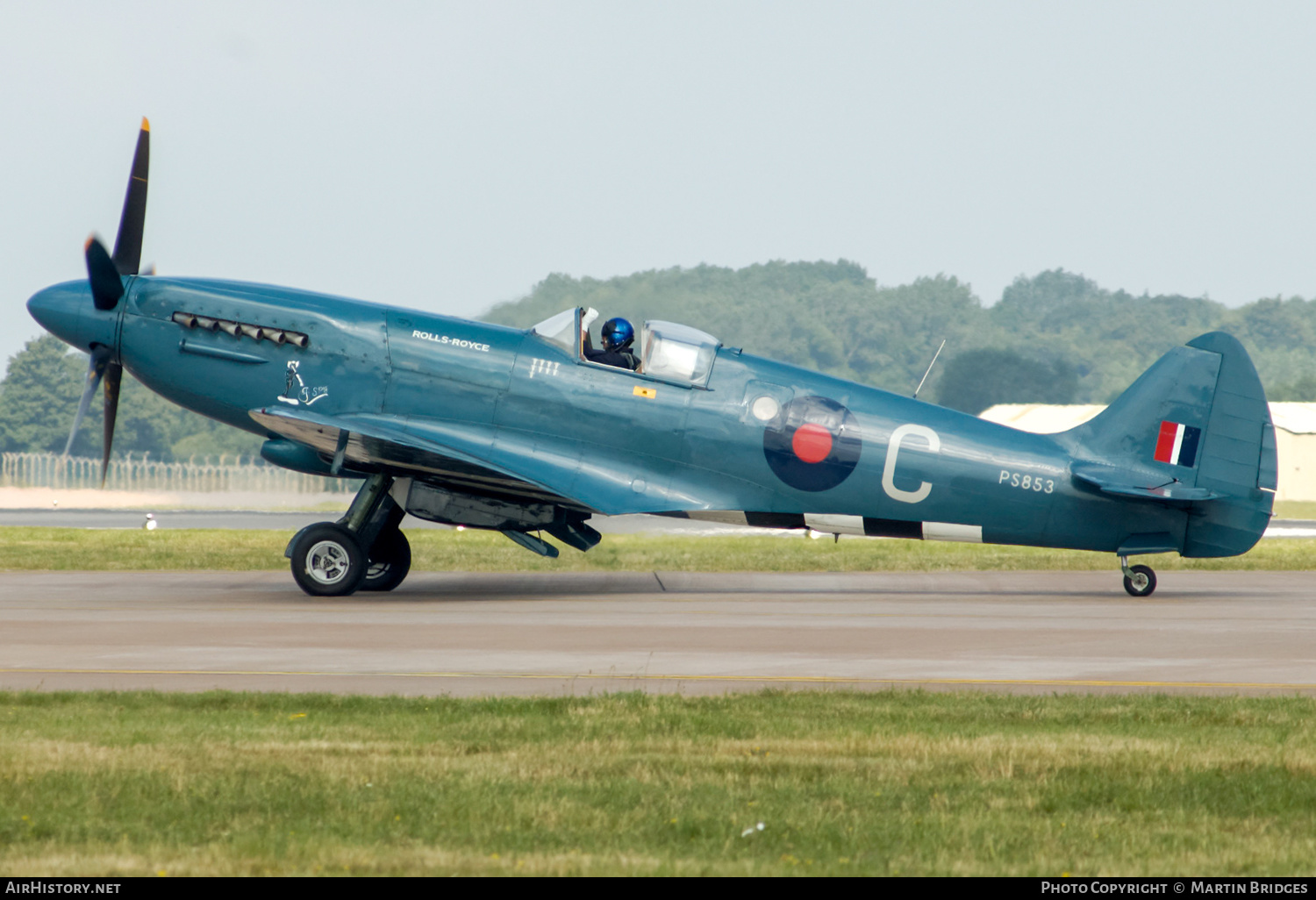 Aircraft Photo of G-RRGN / PS853 | Supermarine 389 Spitfire PR19 | Rolls-Royce | UK - Air Force | AirHistory.net #414626