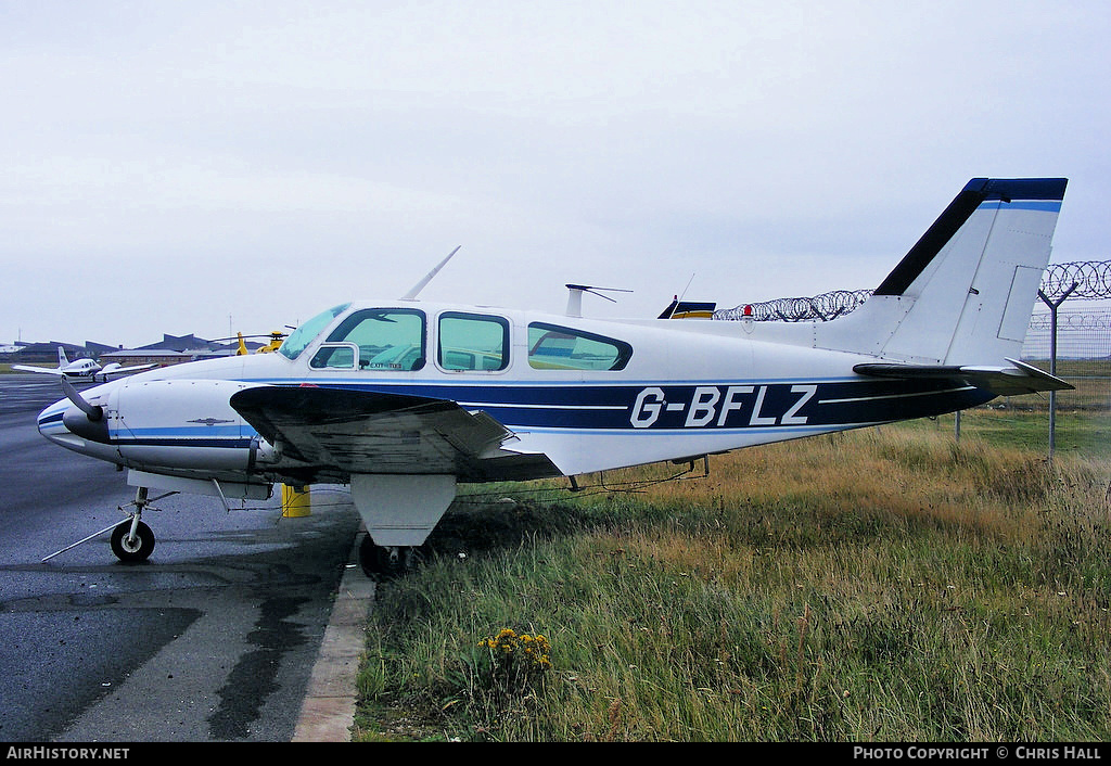 Aircraft Photo of G-BFLZ | Beech A55 Baron (95-A55) | AirHistory.net #414636