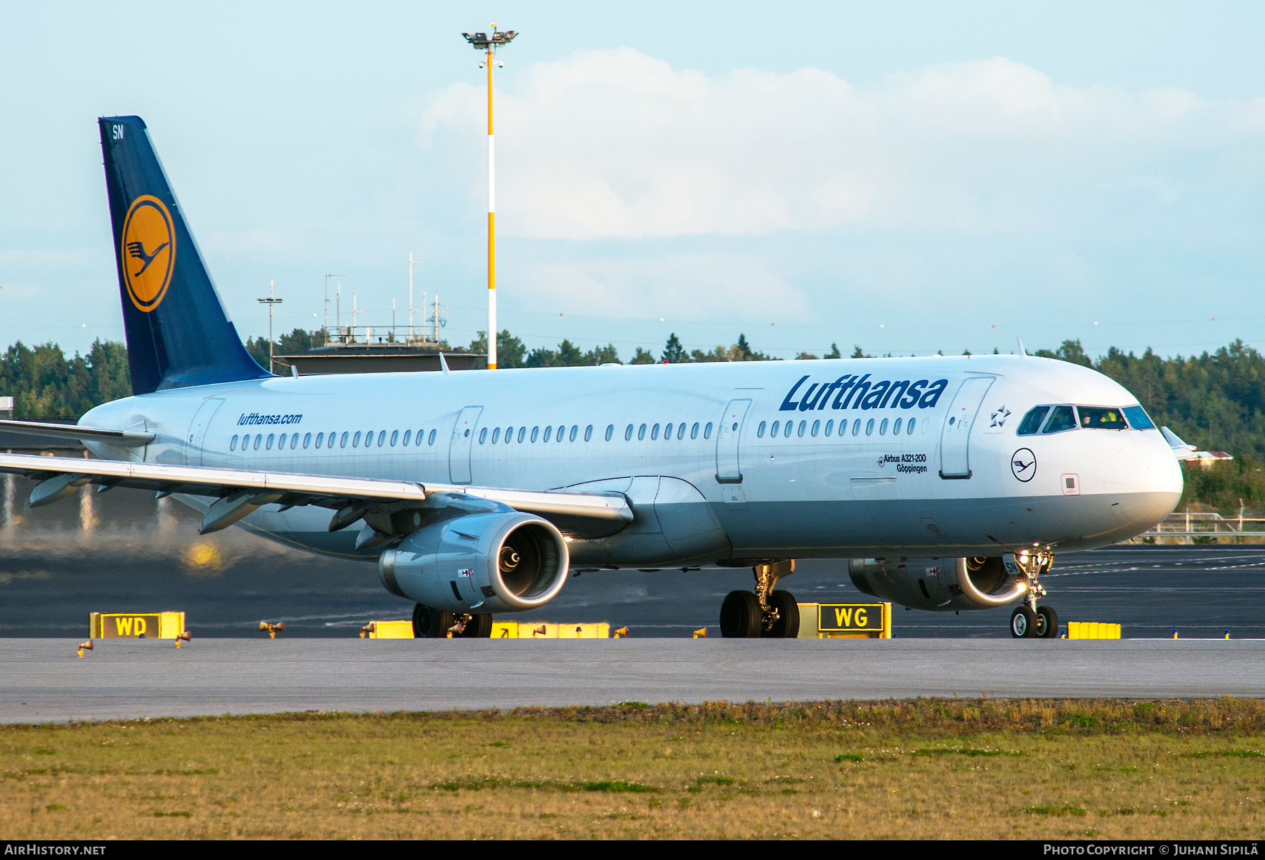 Aircraft Photo of D-AISN | Airbus A321-231 | Lufthansa | AirHistory.net #414644
