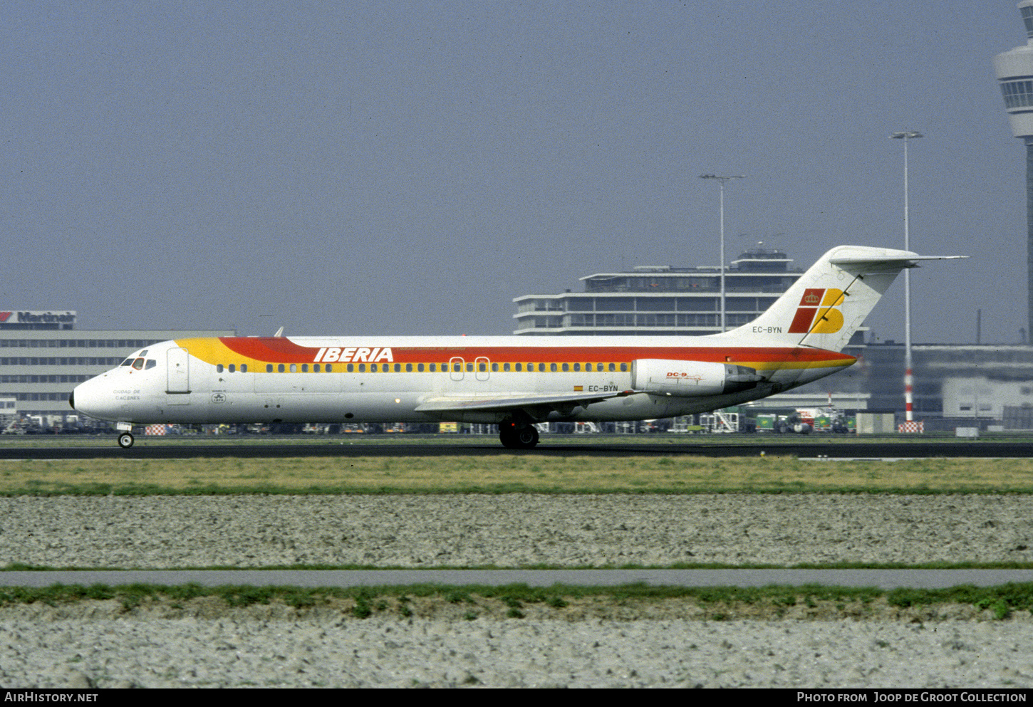 Aircraft Photo of EC-BYN | McDonnell Douglas DC-9-33RC | Iberia | AirHistory.net #414698