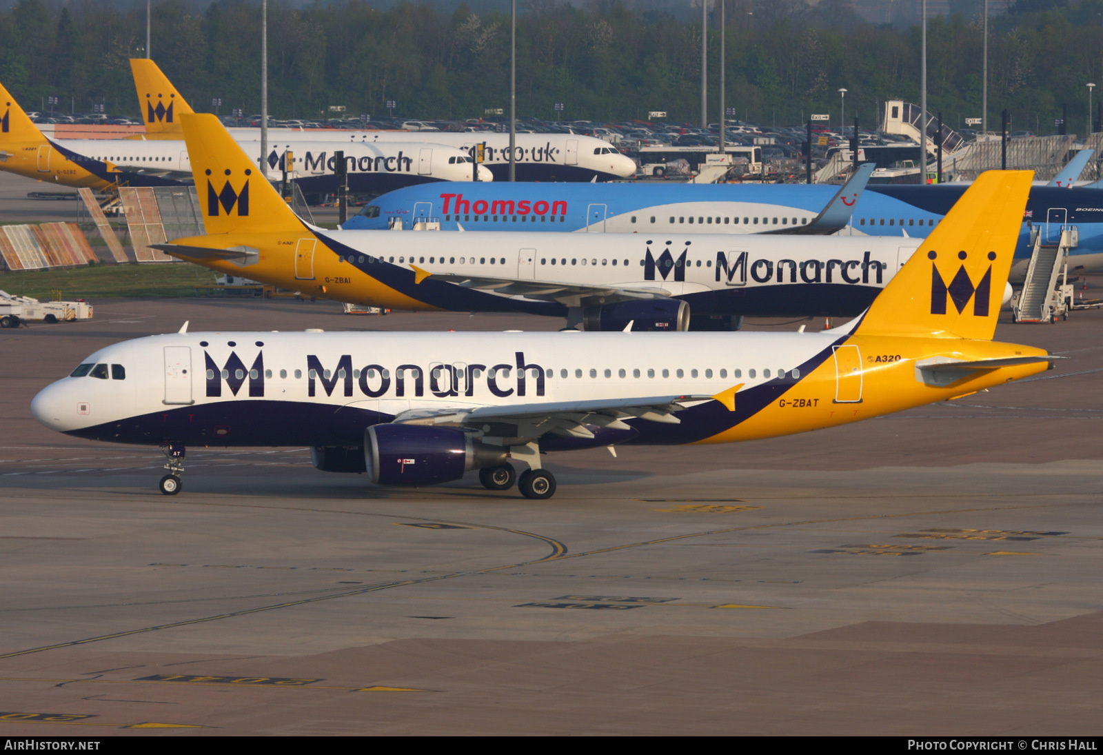 Aircraft Photo of G-ZBAT | Airbus A320-214 | Monarch Airlines | AirHistory.net #414705