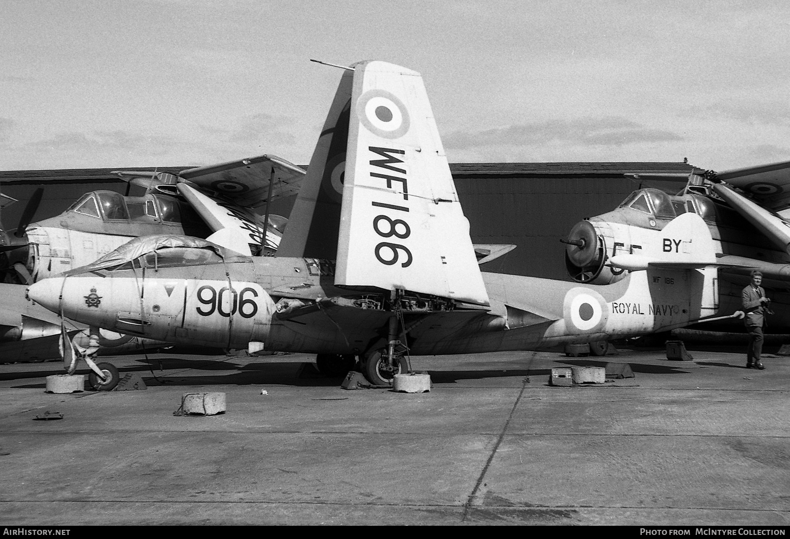 Aircraft Photo of WF186 | Hawker Sea Hawk F1 | UK - Navy | AirHistory.net #414732