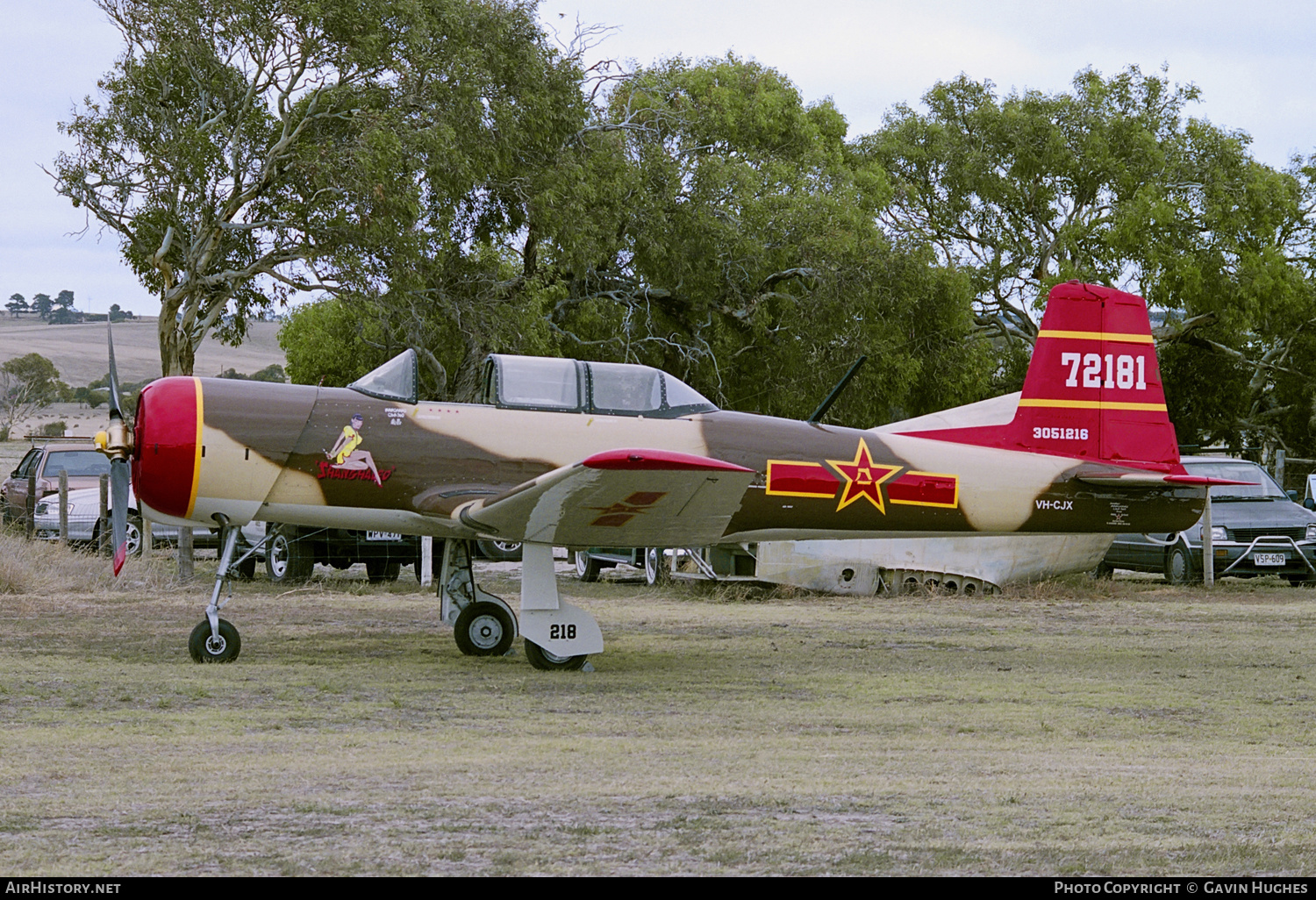 Aircraft Photo of VH-CJX / 72181 | Nanchang CJ-6A | China - Air Force | AirHistory.net #414737