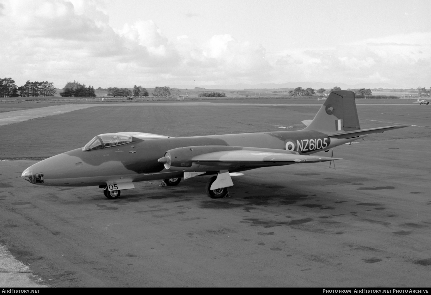 Aircraft Photo of NZ6105 | English Electric Canberra B(I) Mk12 | New Zealand - Air Force | AirHistory.net #414752