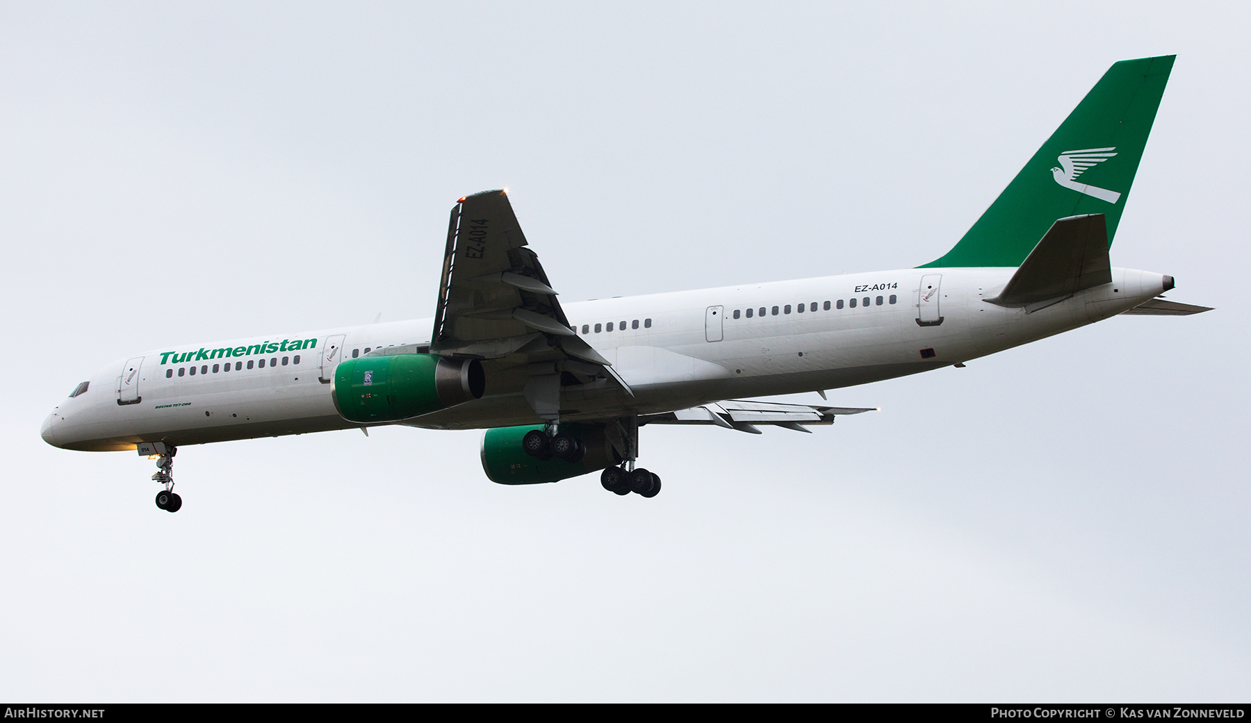 Aircraft Photo of EZ-A014 | Boeing 757-22K | Turkmenistan Airlines | AirHistory.net #414769