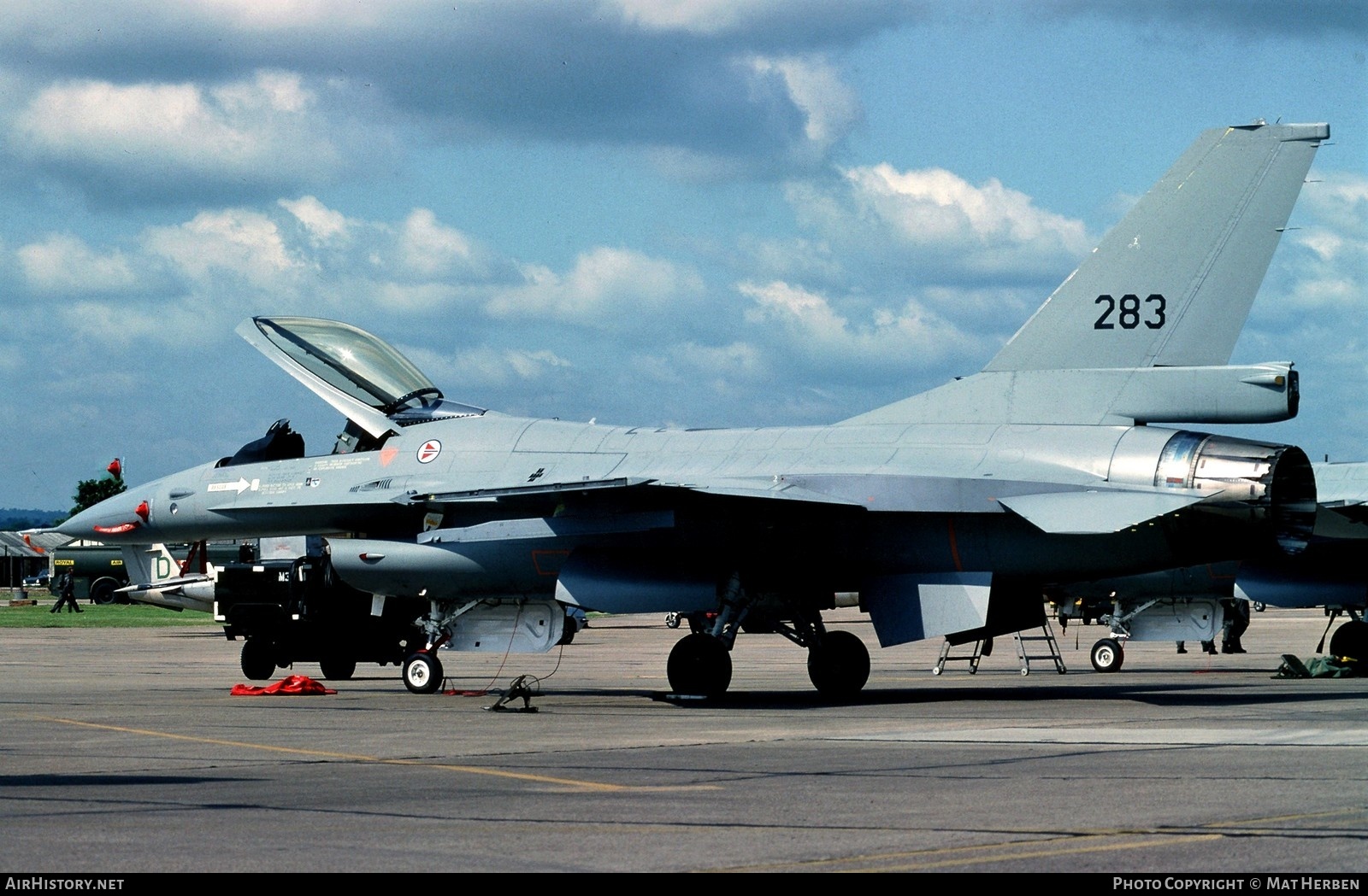 Aircraft Photo of 283 | General Dynamics F-16A Fighting Falcon | Norway - Air Force | AirHistory.net #414775