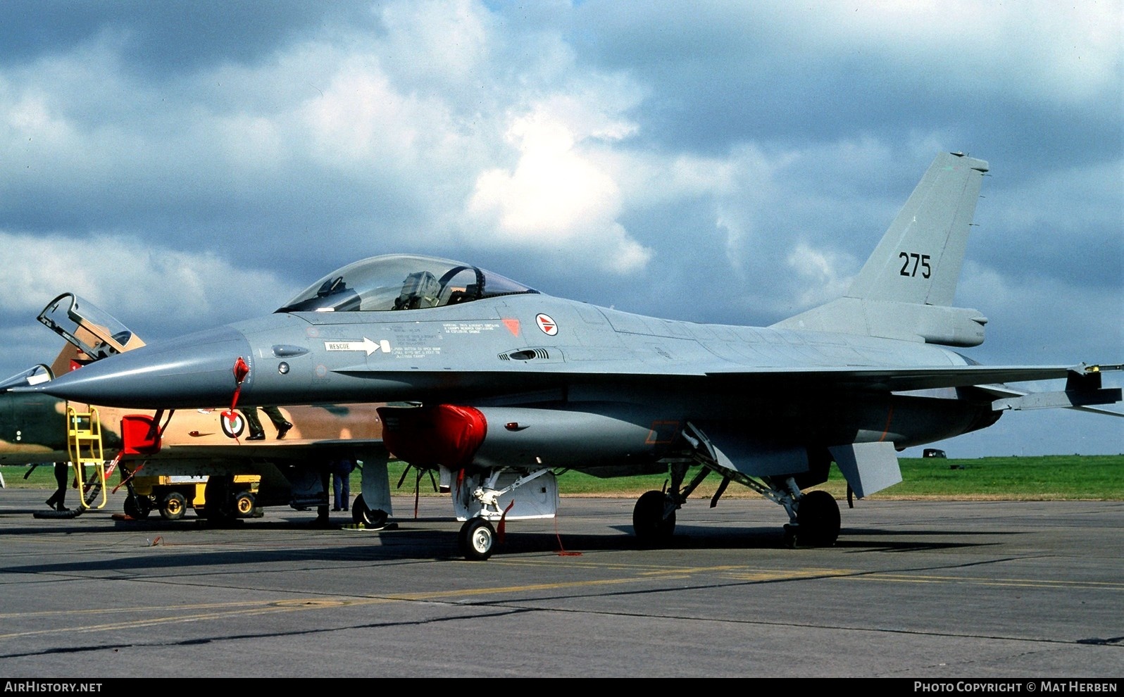 Aircraft Photo of 275 | General Dynamics F-16A Fighting Falcon | Norway - Air Force | AirHistory.net #414776
