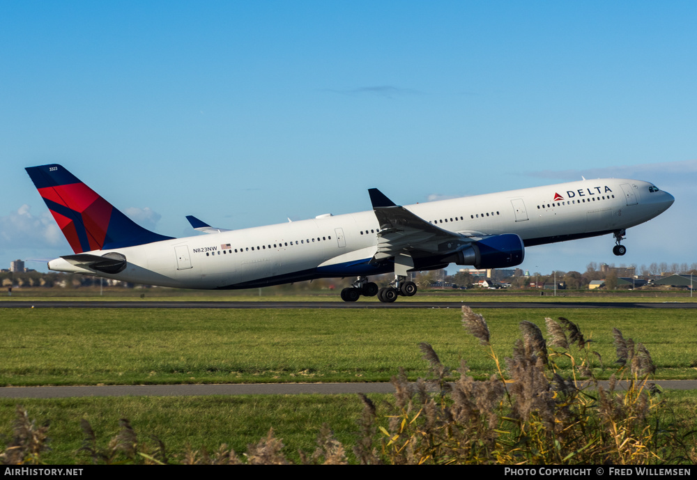 Aircraft Photo of N823NW | Airbus A330-302 | Delta Air Lines | AirHistory.net #414790