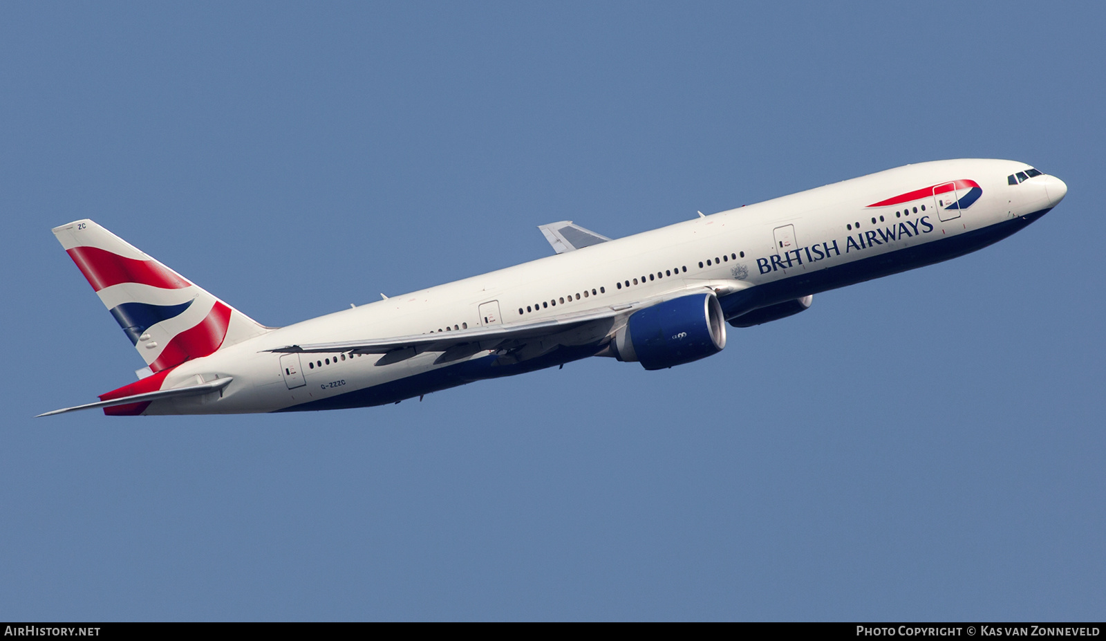 Aircraft Photo of G-ZZZC | Boeing 777-236 | British Airways | AirHistory.net #414810