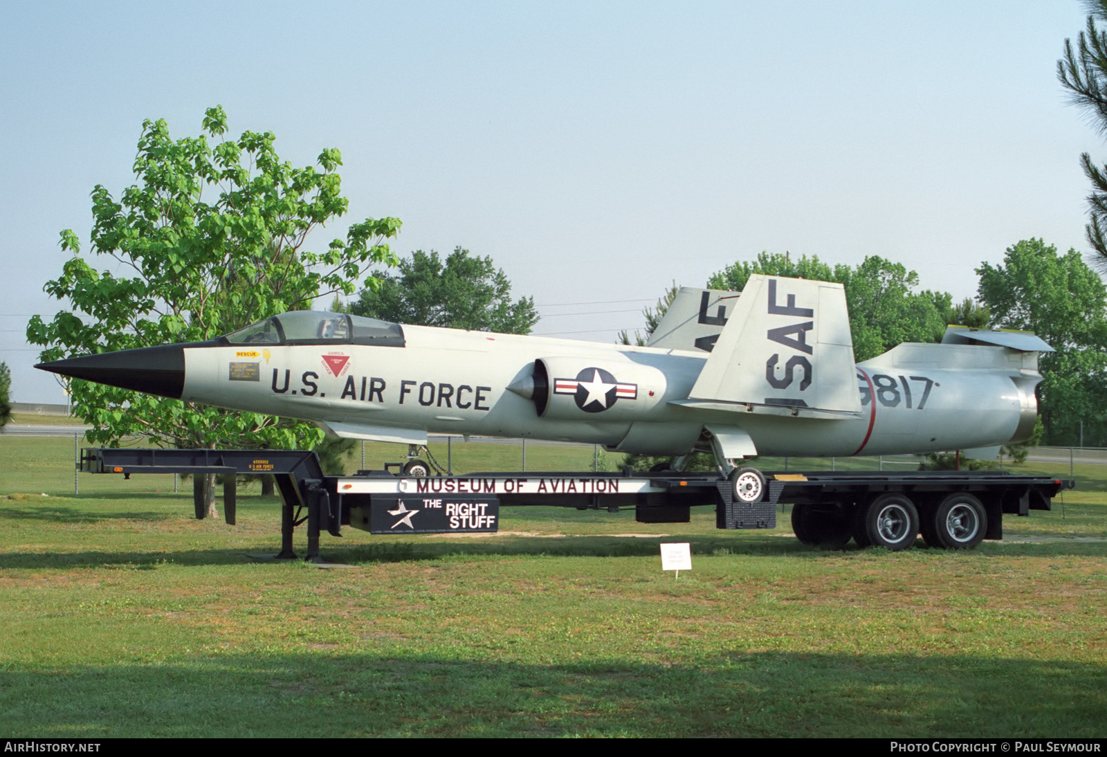 Aircraft Photo of 56-817 / 56817 | Lockheed F-104A Starfighter | USA - Air Force | AirHistory.net #414829