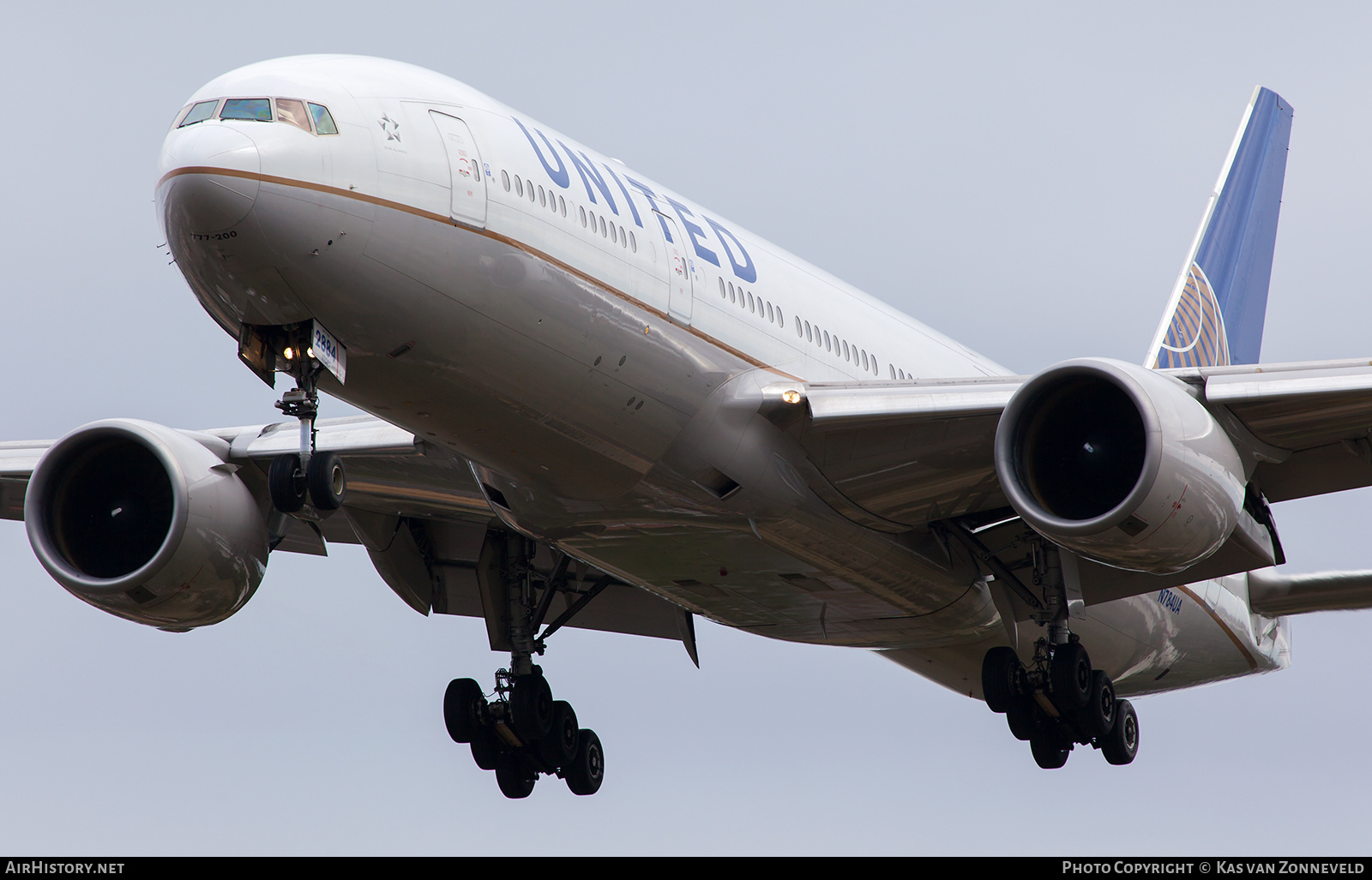 Aircraft Photo of N784UA | Boeing 777-222/ER | United Airlines | AirHistory.net #414837