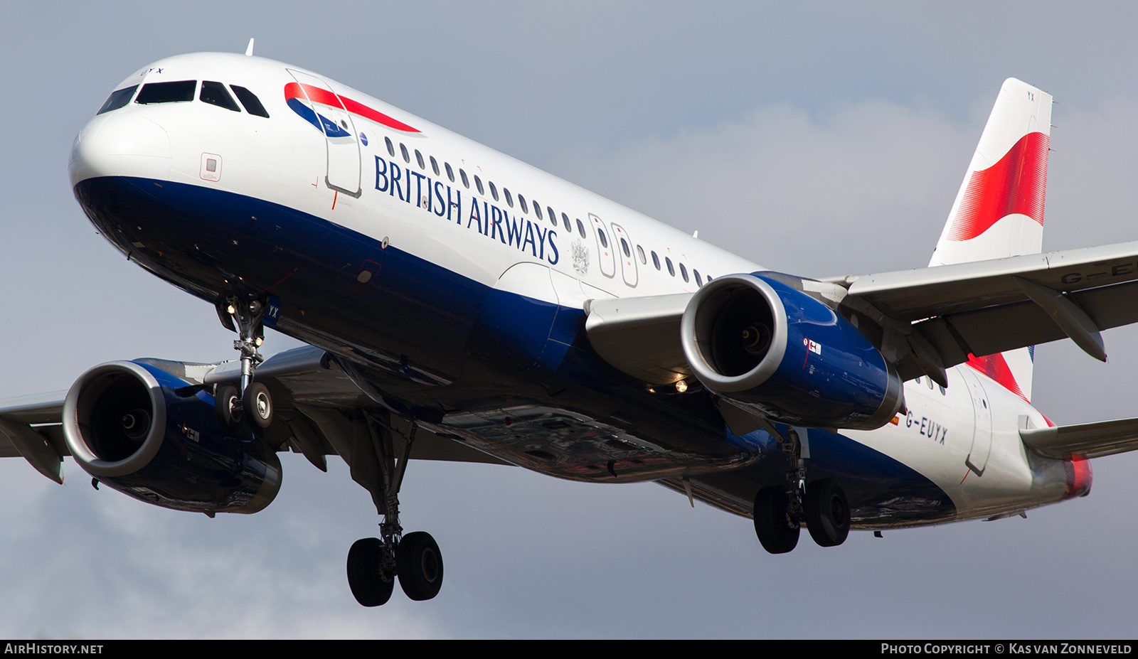 Aircraft Photo of G-EUYX | Airbus A320-232 | British Airways | AirHistory.net #414838