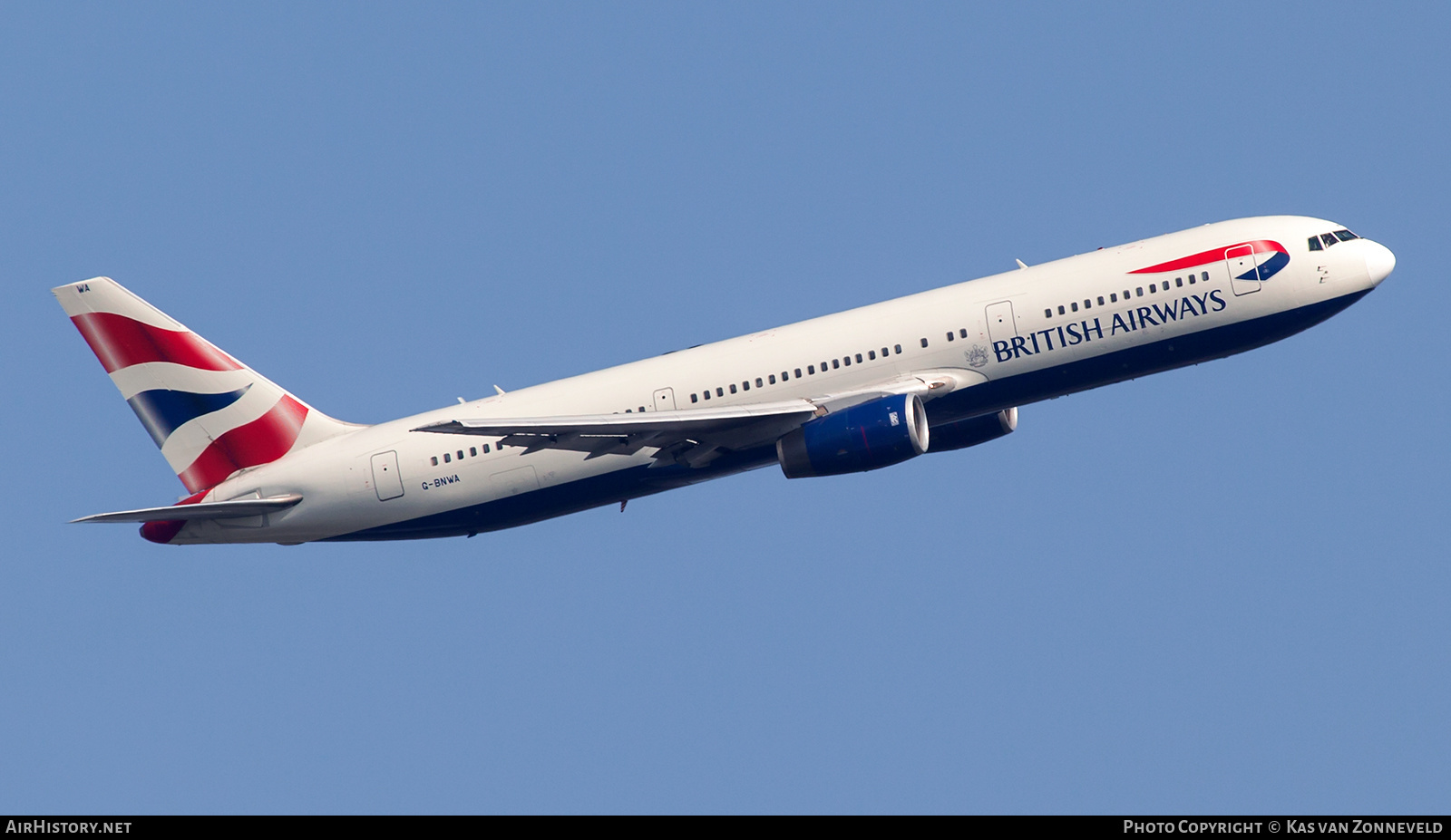 Aircraft Photo of G-BNWA | Boeing 767-336/ER | British Airways | AirHistory.net #414840