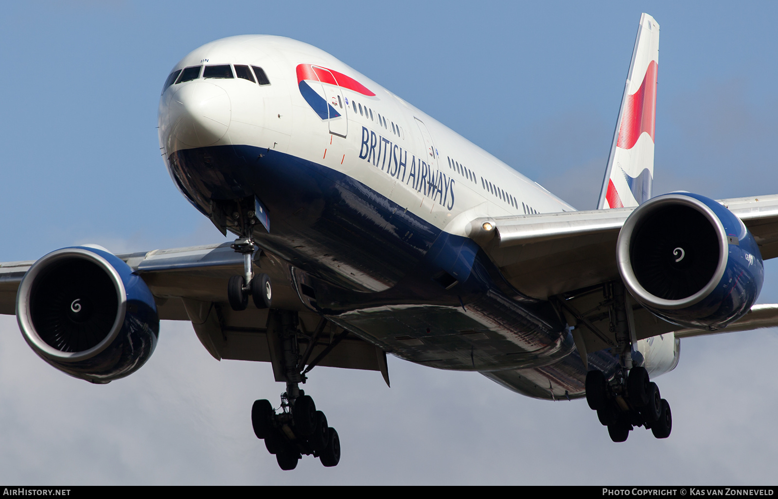 Aircraft Photo of G-VIIN | Boeing 777-236/ER | British Airways | AirHistory.net #414841