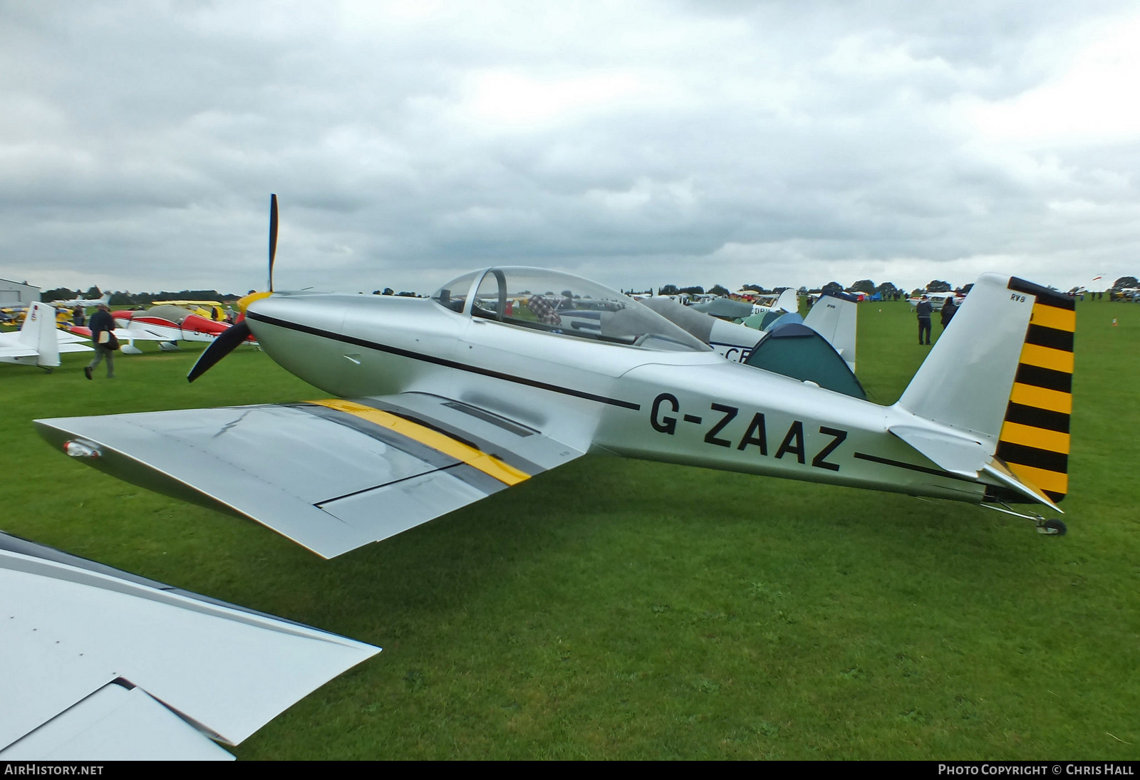 Aircraft Photo of G-ZAAZ | Van's RV-8 | AirHistory.net #414846