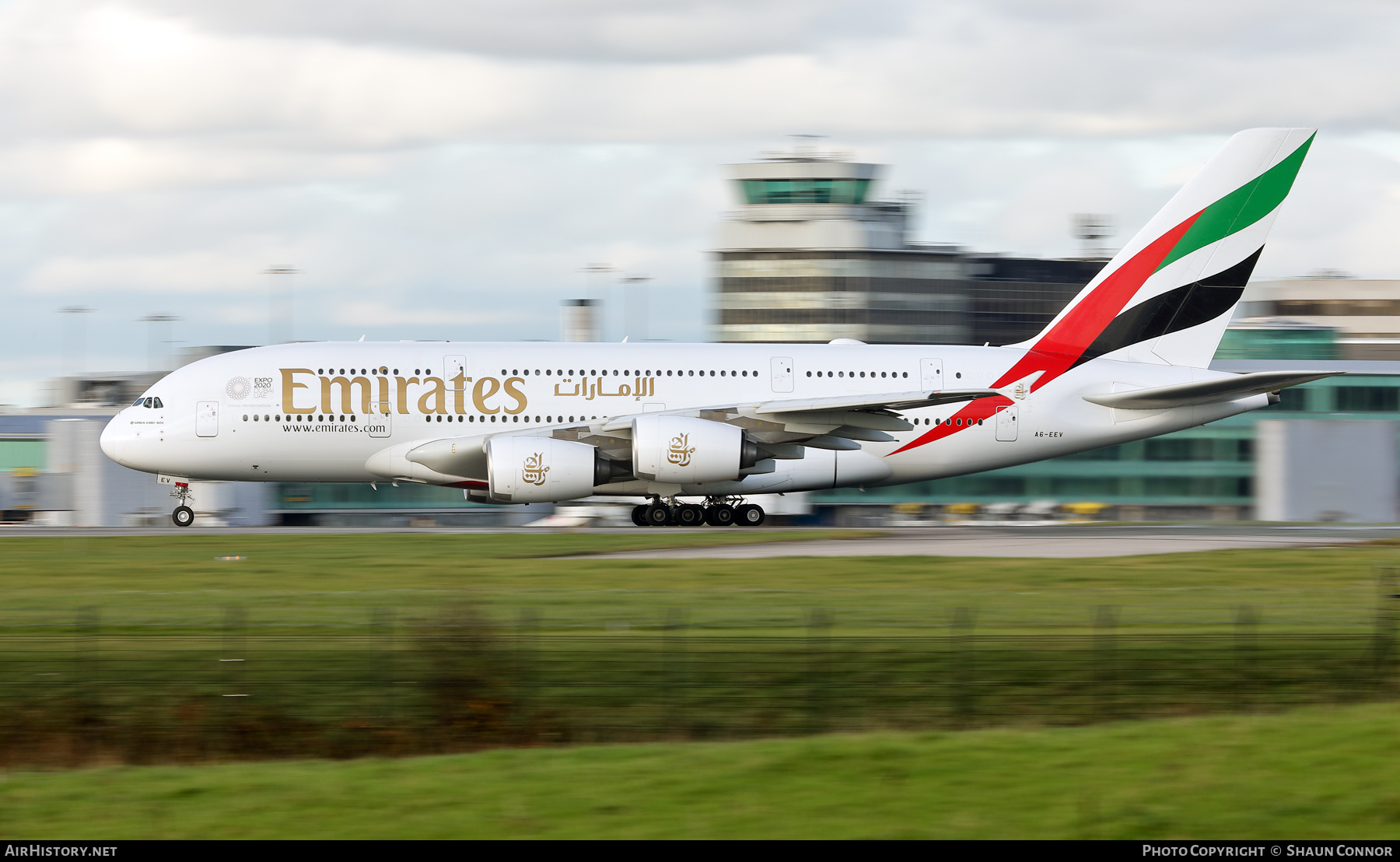 Aircraft Photo of A6-EEV | Airbus A380-861 | Emirates | AirHistory.net #414877