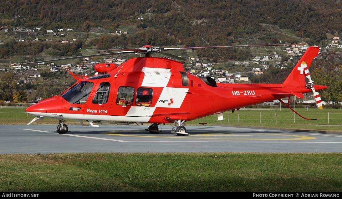 Aircraft Photo of HB-ZRU | AgustaWestland AW-109SP Da Vinci | REGA - Swiss Air Ambulance | AirHistory.net #414880