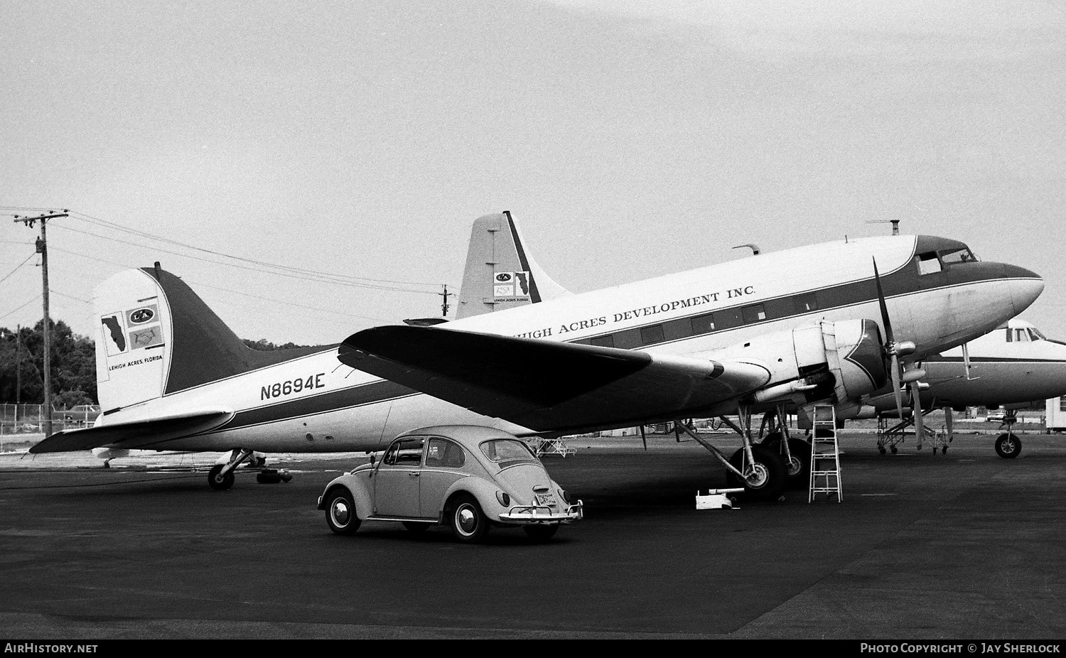 Aircraft Photo of N8694E | Douglas DC-3-277C | Lehigh Acres Development | AirHistory.net #414886