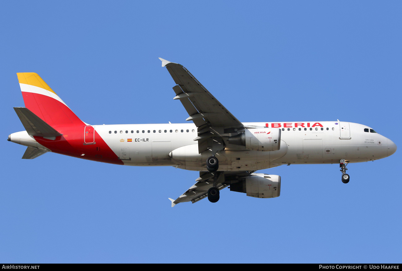Aircraft Photo of EC-ILR | Airbus A320-214 | Iberia | AirHistory.net #414904