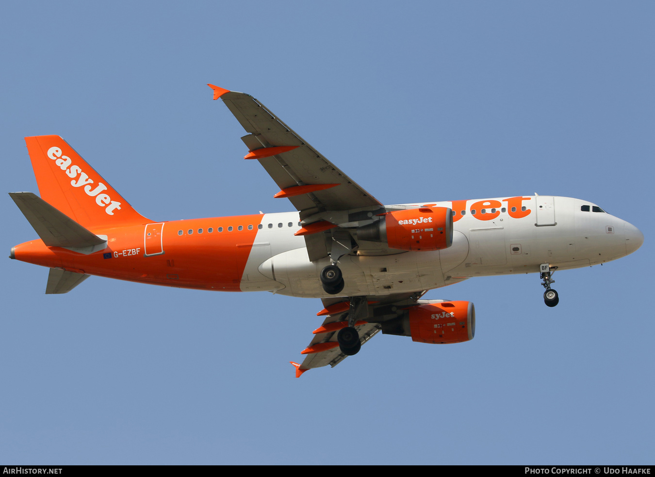 Aircraft Photo of G-EZBF | Airbus A319-111 | EasyJet | AirHistory.net #414921
