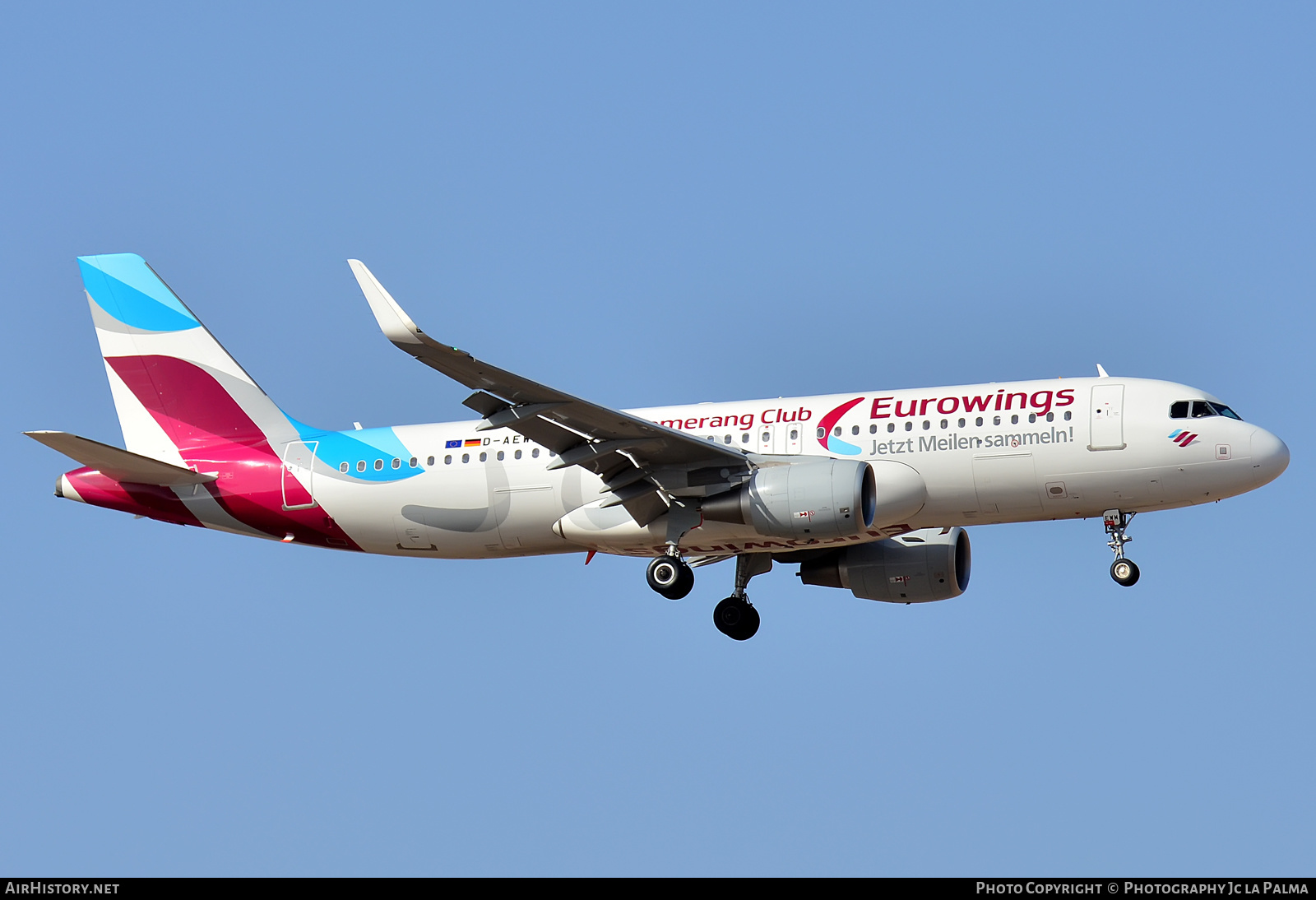 Aircraft Photo of D-AEWM | Airbus A320-214 | Eurowings | AirHistory.net #414931