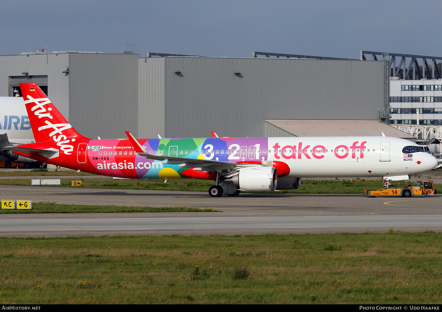 Aircraft Photo of D-AYAT / 9M-VAA | Airbus A321-251NX | AirAsia | AirHistory.net #414935