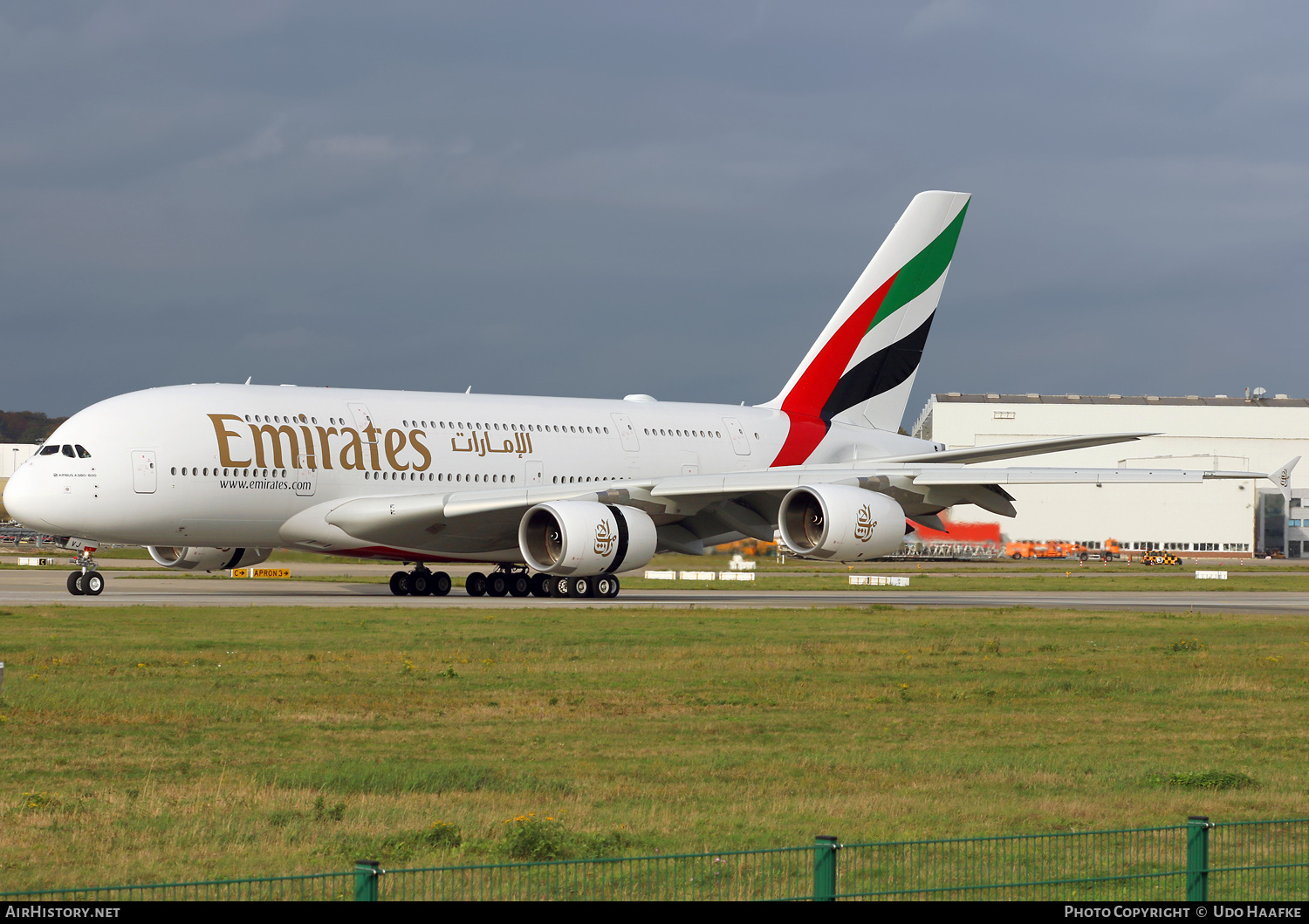 Aircraft Photo of F-WWSA / A6-EVJ | Airbus A380-842 | Emirates | AirHistory.net #414939
