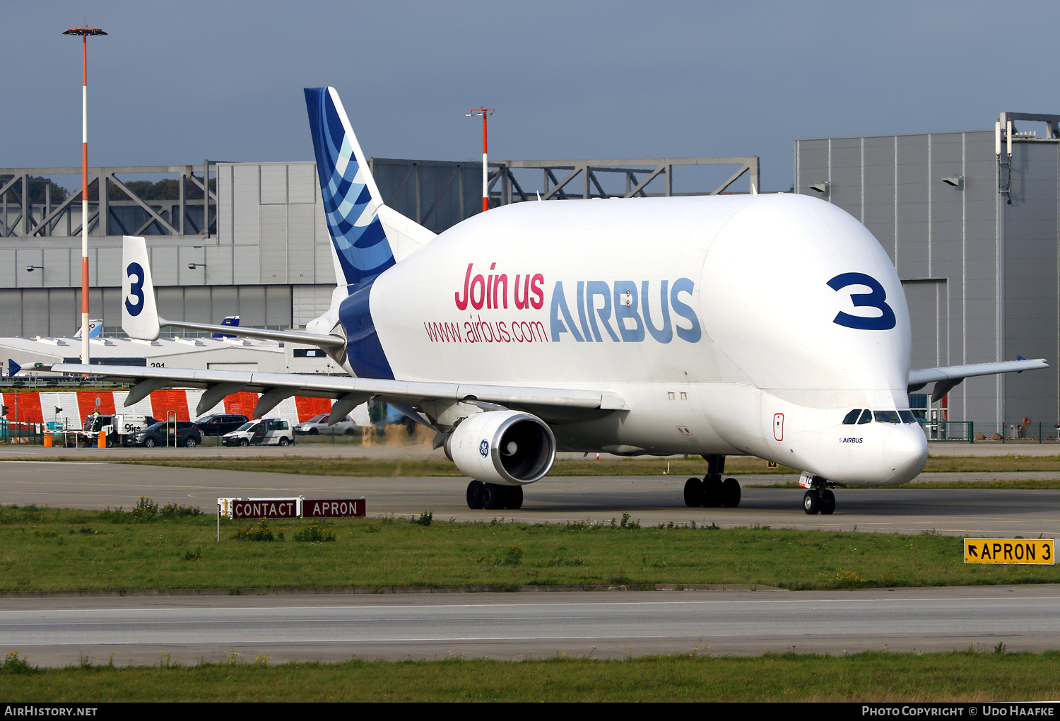 Aircraft Photo of F-GSTC | Airbus A300B4-608ST Beluga (Super Transporter) | Airbus Transport International | AirHistory.net #414943