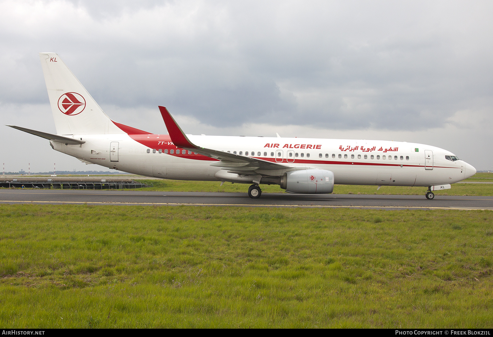 Aircraft Photo of 7T-VKL | Boeing 737-8D6 | Air Algérie | AirHistory.net #414954