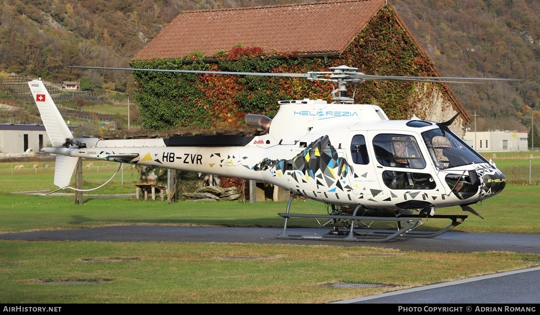 Aircraft Photo of HB-ZVR | Aérospatiale AS-350 B3e Ecureuil | Heli Rezia | AirHistory.net #414955