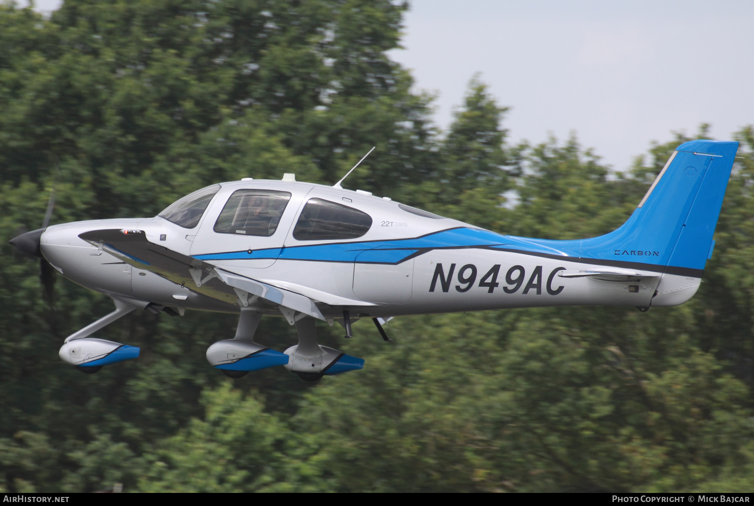 Aircraft Photo of N949AC | Cirrus SR-22T G5-GTS Carbon | AirHistory.net #414967