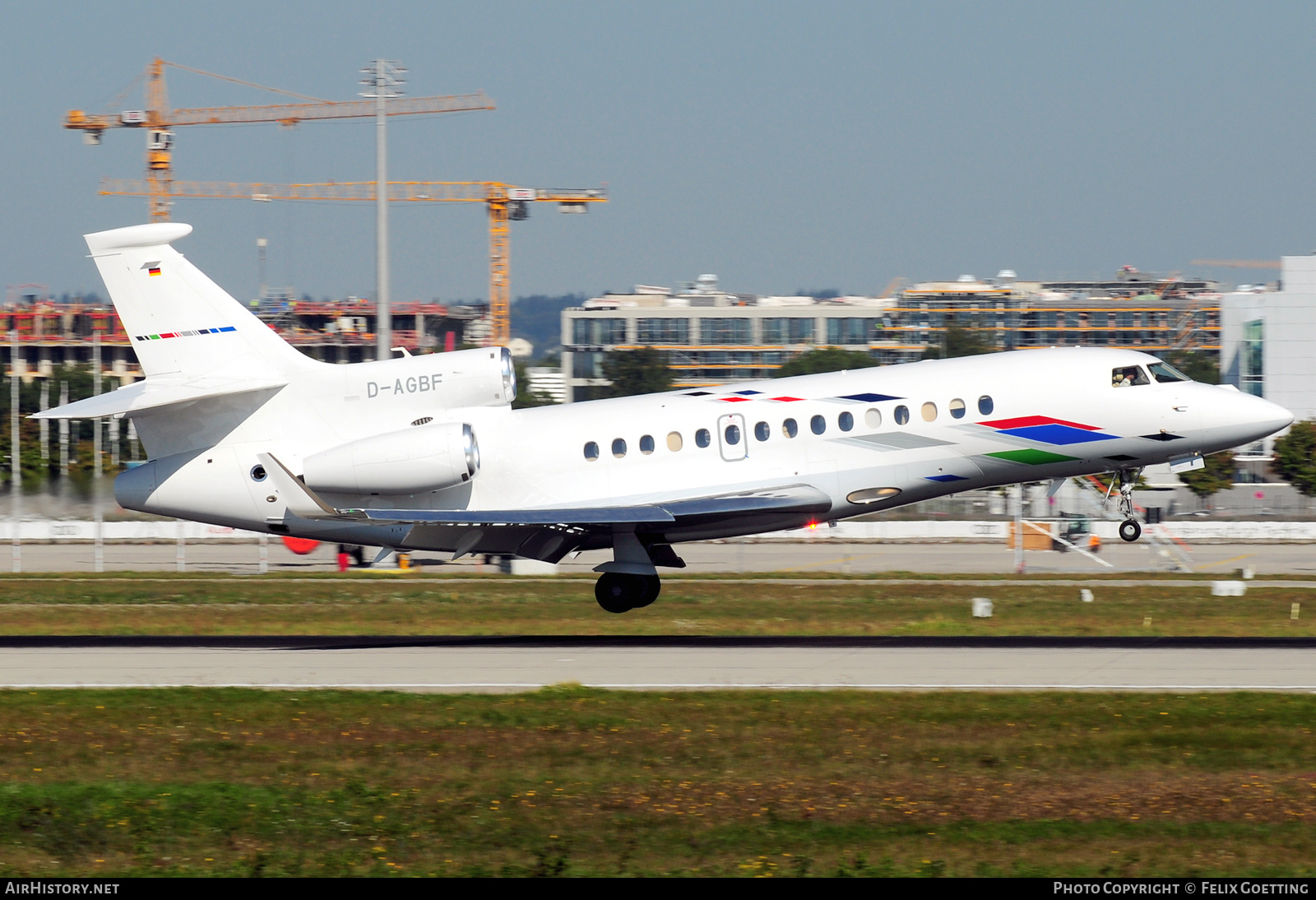 Aircraft Photo of D-AGBF | Dassault Falcon 7X | AirHistory.net #414980