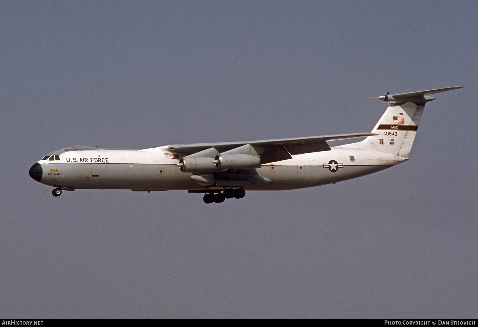 Aircraft Photo of 64-0643 / 40643 | Lockheed C-141B Starlifter | USA - Air Force | AirHistory.net #414991