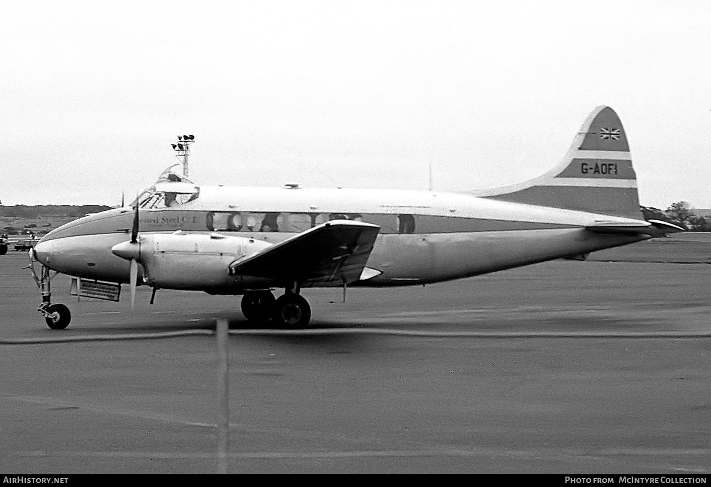 Aircraft Photo of G-AOFI | De Havilland D.H. 104 Dove 6 | Pressed Steel Company | AirHistory.net #415002