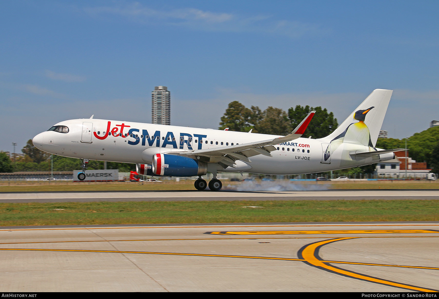 Aircraft Photo of LV-JQE | Airbus A320-232 | JetSmart | AirHistory.net #415032