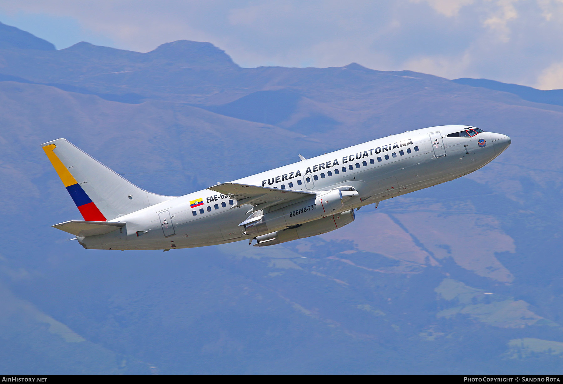 Aircraft Photo of FAE-630 | Boeing 737-236/Adv | Ecuador - Air Force | AirHistory.net #415033