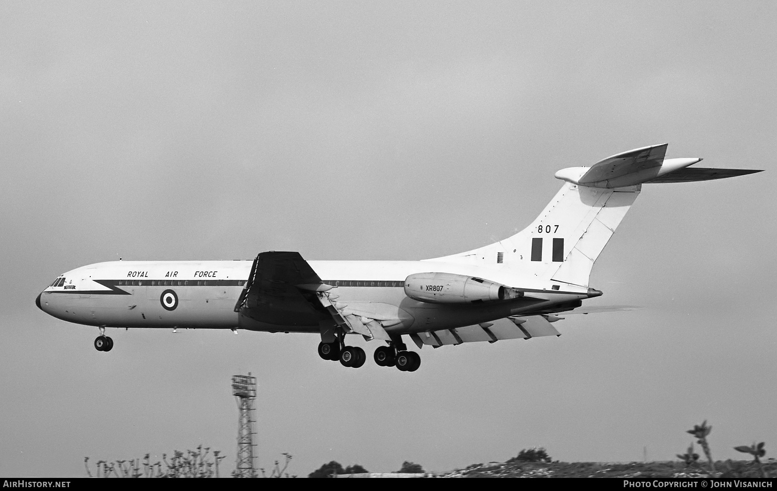 Aircraft Photo of XR807 | Vickers VC10 C.1 | UK - Air Force | AirHistory.net #415040