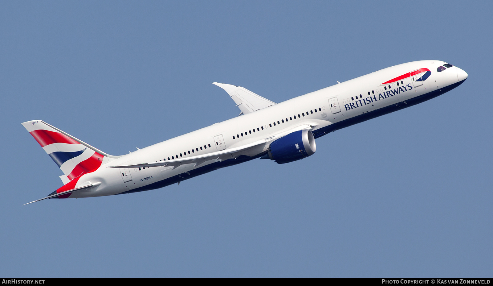 Aircraft Photo of G-ZBKJ | Boeing 787-9 Dreamliner | British Airways | AirHistory.net #415045