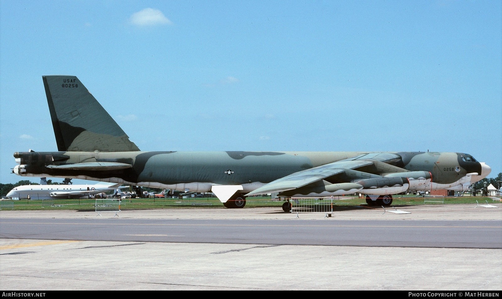 Aircraft Photo of 58-0258 / 80258 | Boeing B-52G Stratofortress | USA - Air Force | AirHistory.net #415046