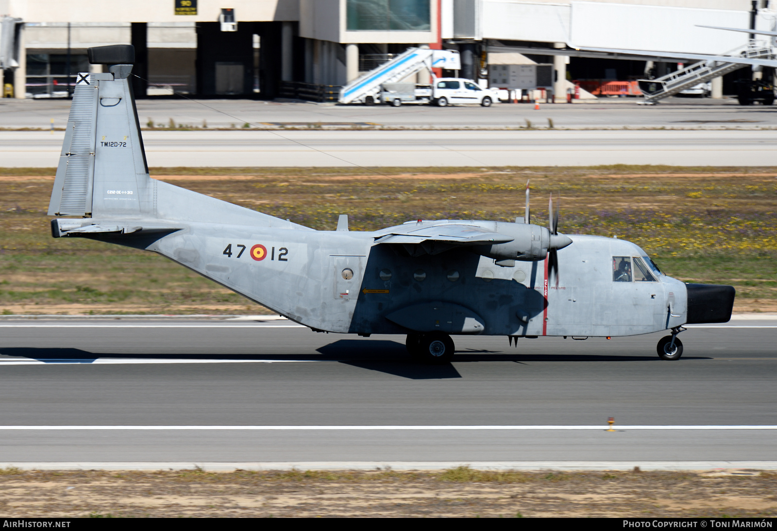 Aircraft Photo of TM.12D-72 | CASA C-212-200ECM Aviocar | Spain - Air Force | AirHistory.net #415054